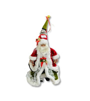 Premsons® Santa Christmas Figurine – Premium Holiday Decor & Tree Topper