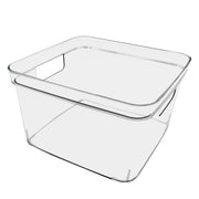 Premsons® Medium Plastic Storage Trays  | Organizer for Shelves, Cabinets & Wardrobes | Sturdy Design with Easy-Grip Handles