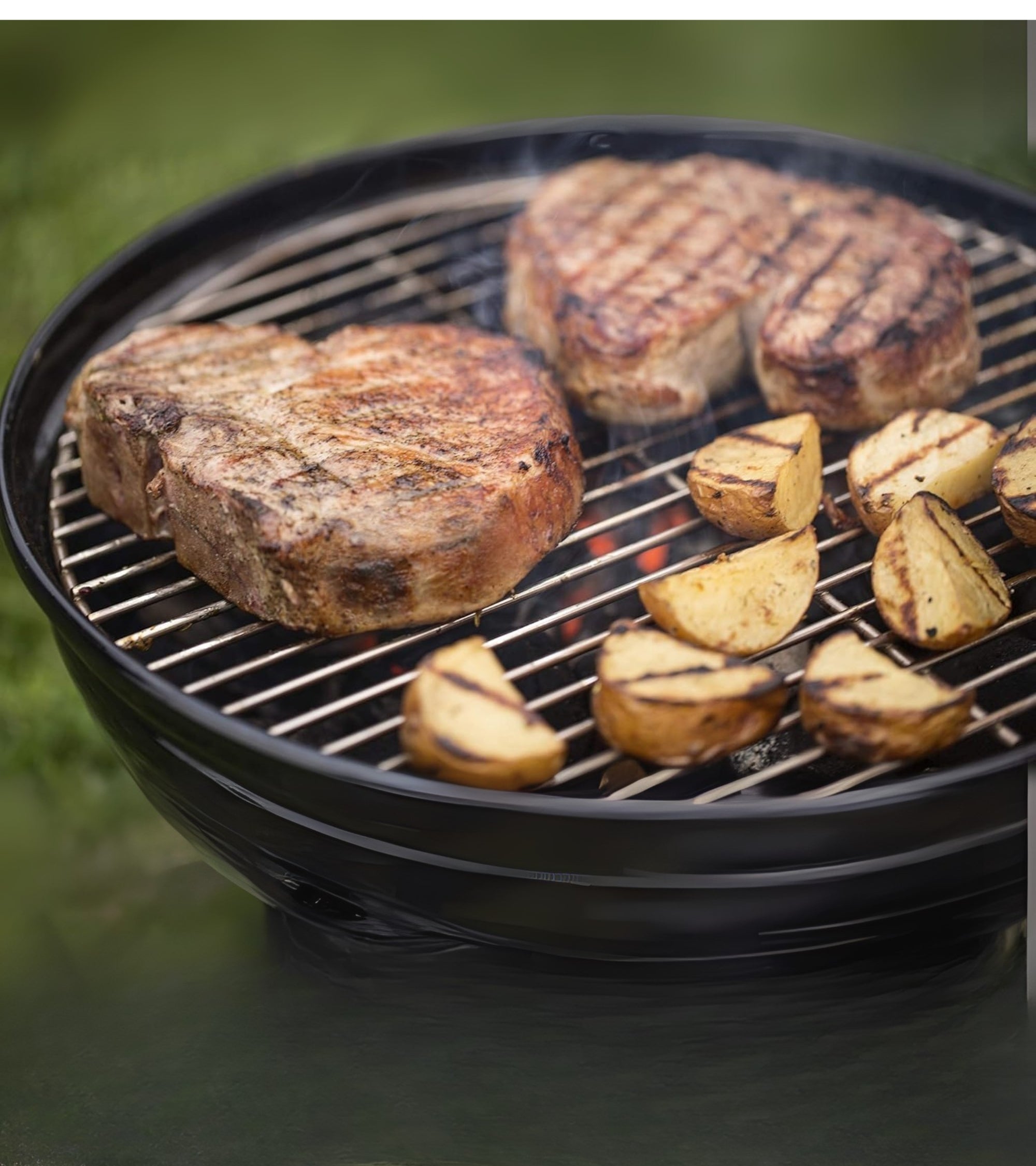 Weber Smokey Joe Premium Charcoal Grill – Portable Outdoor BBQ Grill (Black, Standard Size)