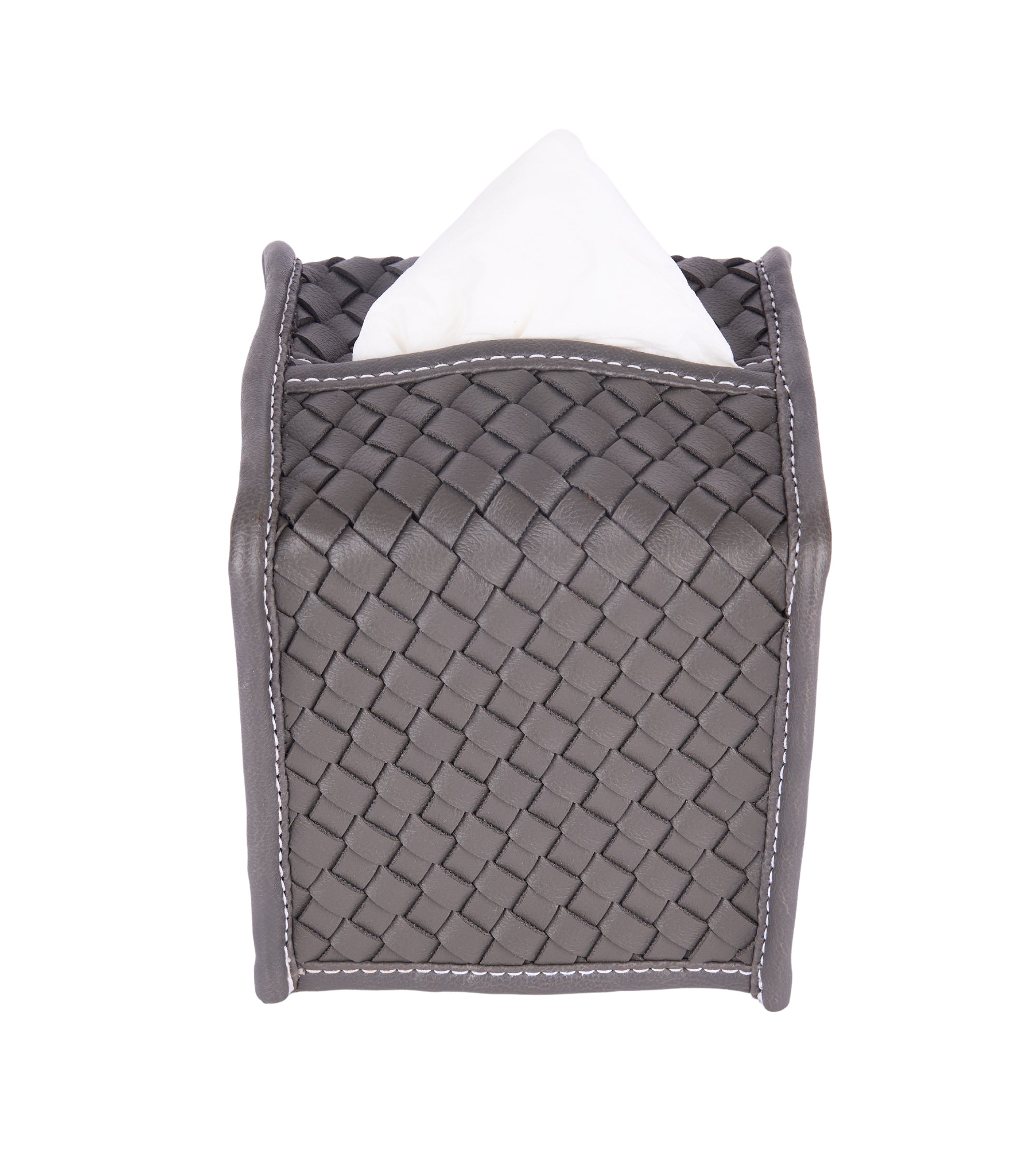 Premsons® Elegant Tissue Sleeve Cover – Stylish & Compact Tissue Holder for Home, Office, and Car(Grey)