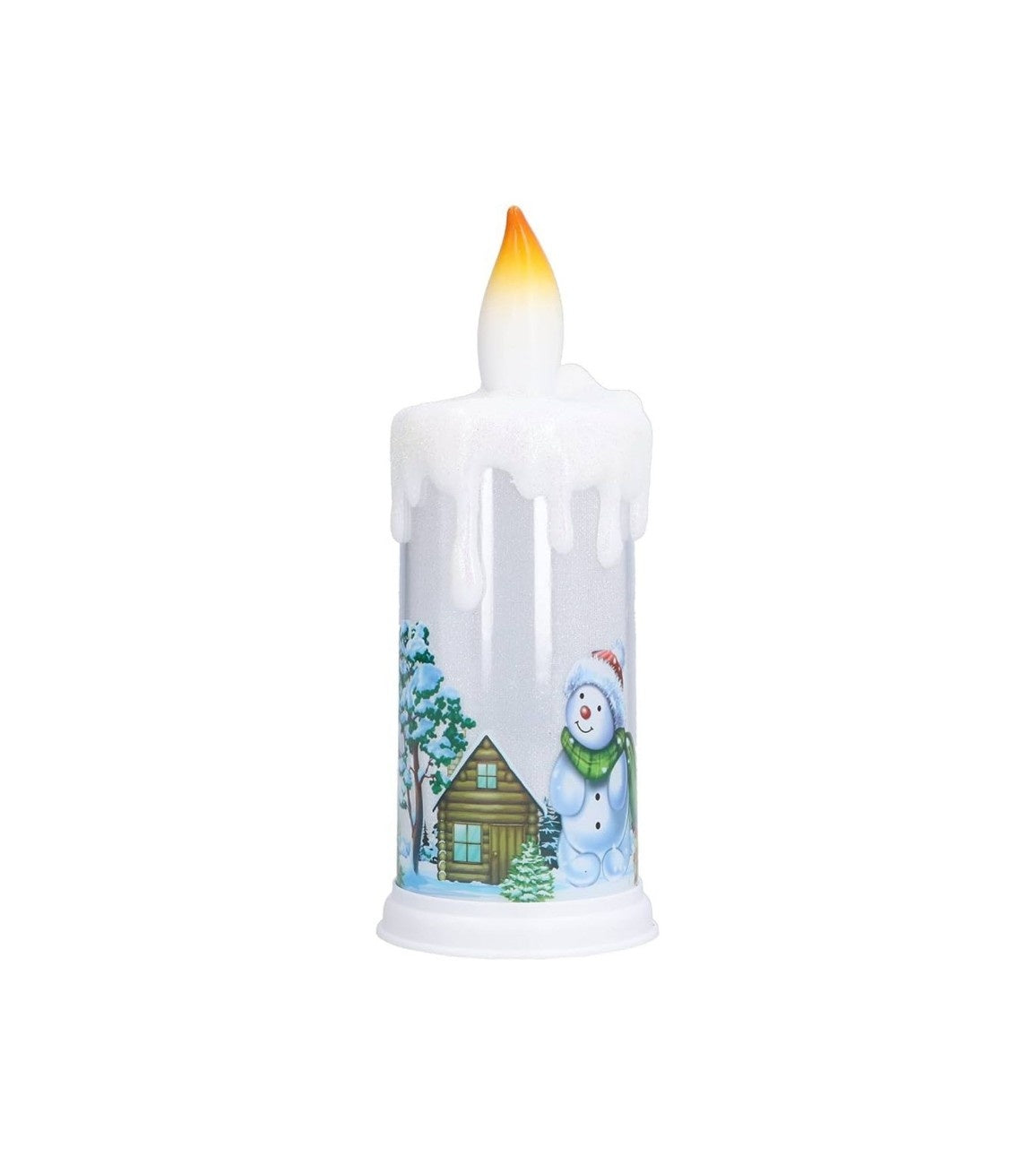 Premsons® Electric Christmas Candle – LED Flameless Festive Decor Light