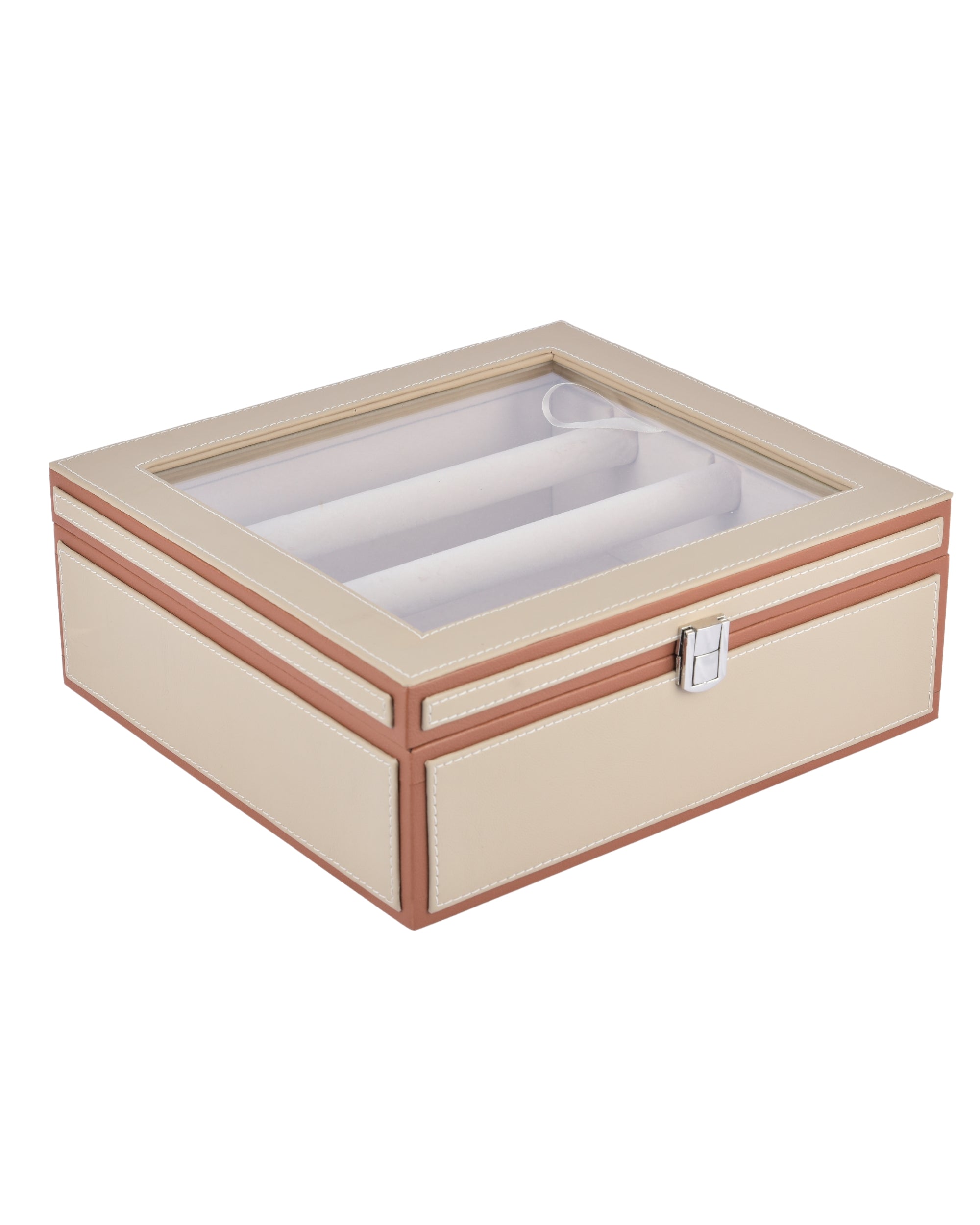 Premsons® Leatherette Bangles Box | Elegant & Durable Jewelry Organizer for Bangles, Bracelets & Accessories – Secure & Stylish Storage Case