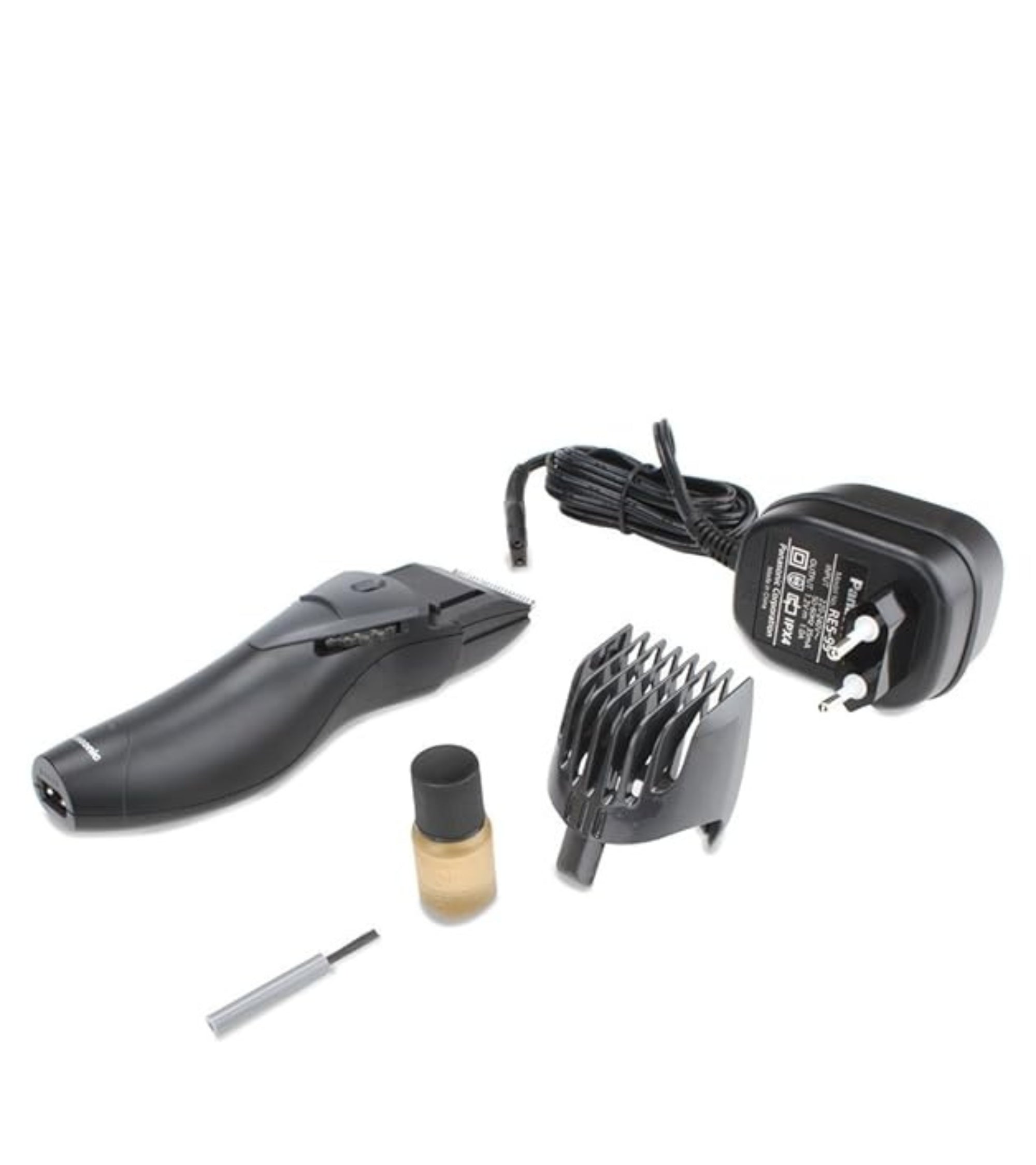 Panasonic ER-207-WK-44B Men's Beard and Hair Trimmer| 12-Step Quick Adjust Dial (2–18mm) | Cord/Cordless | Rechargeable Men's Grooming Kit