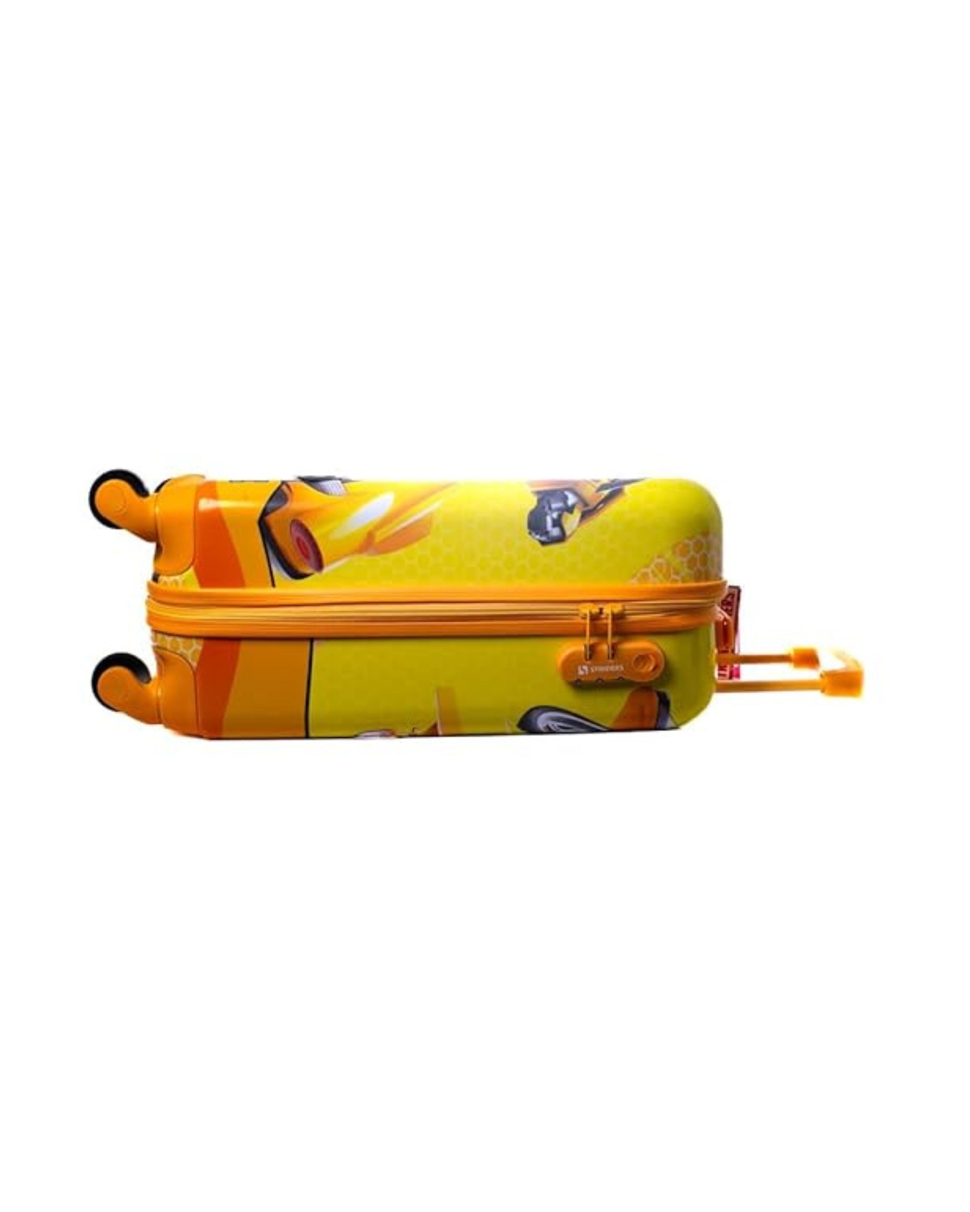 Premsons® Transformers Bumblebee 28-Inch Hard Trolley Bag | Lightweight Travel Luggage for Kids with 360° Spinner Wheels & Telescopic Handle – Yellow