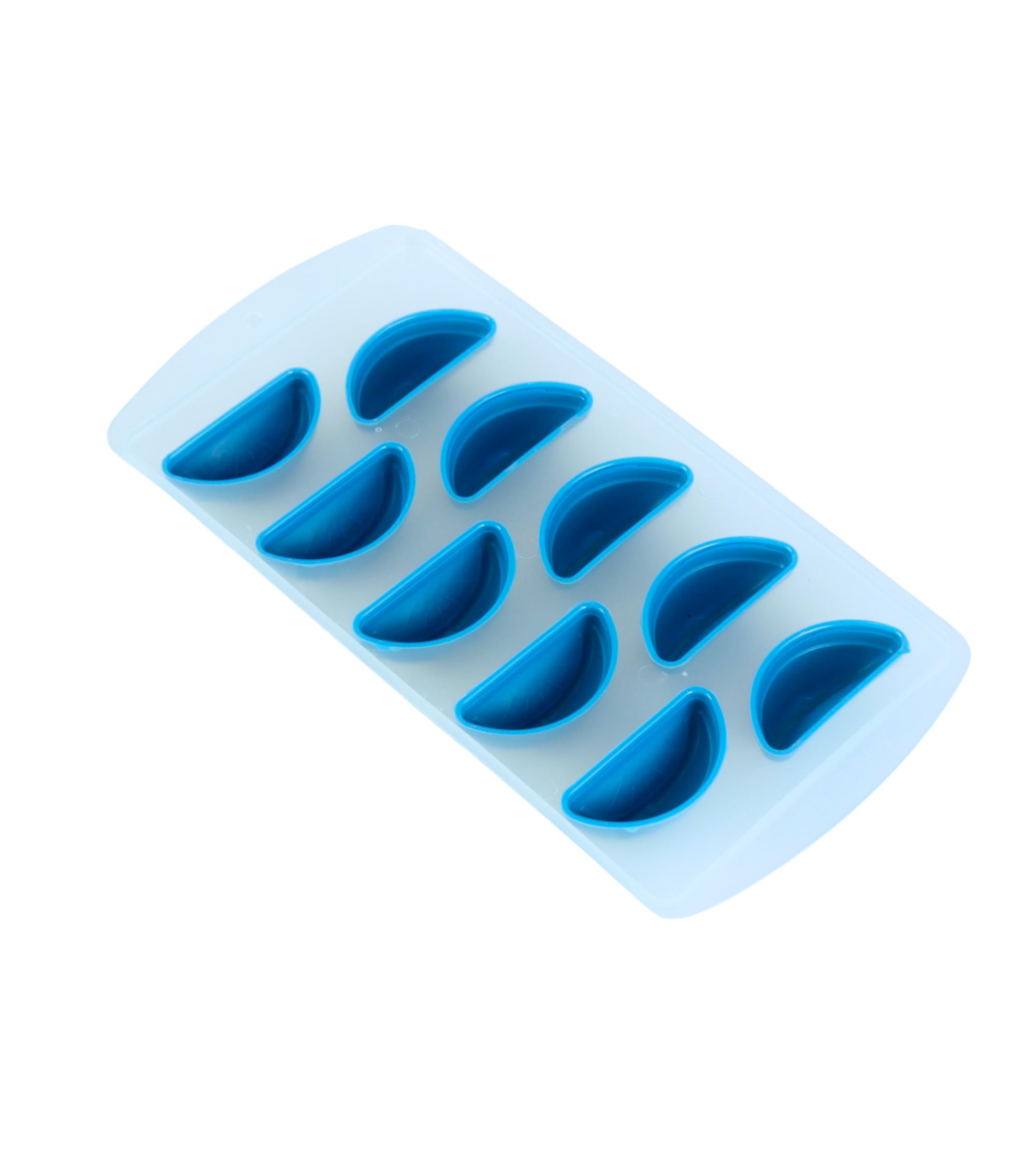 Premsons® Pop-Up Ice Cube Trays for Freezer – Easy Release Moulds with Flexible Silicone Bottom, Durable Plastic, Stackable Design, Ideal for Home, Bar & Party Use – 10-Cube Trays