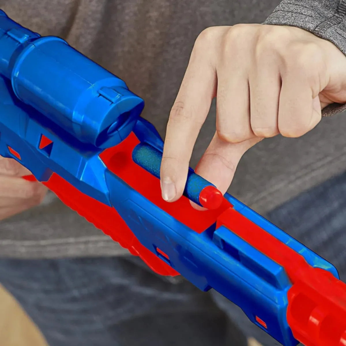 Nerf Alpha Strike Wolf LR-1 Blaster with Targeting Scope, 12 Nerf Darts, Toys for Kids Teens and Adults, Fun Gift Toy for Boys, Birthday Gift Toy for Kids Ages 8+