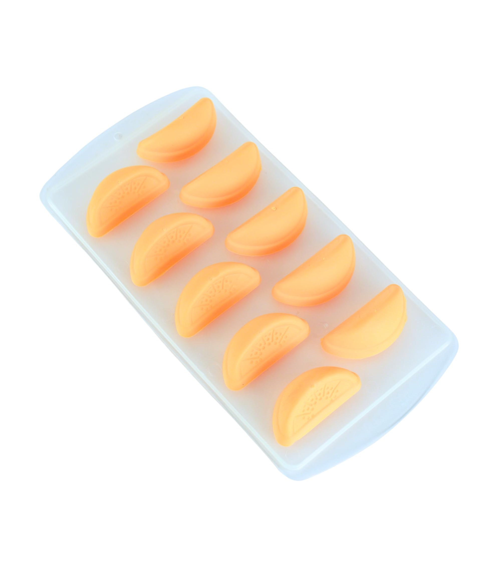 Premsons® Pop-Up Ice Cube Trays for Freezer – Easy Release Moulds with Flexible Silicone Bottom, Durable Plastic, Stackable Design, Ideal for Home, Bar & Party Use – 10-Cube Trays