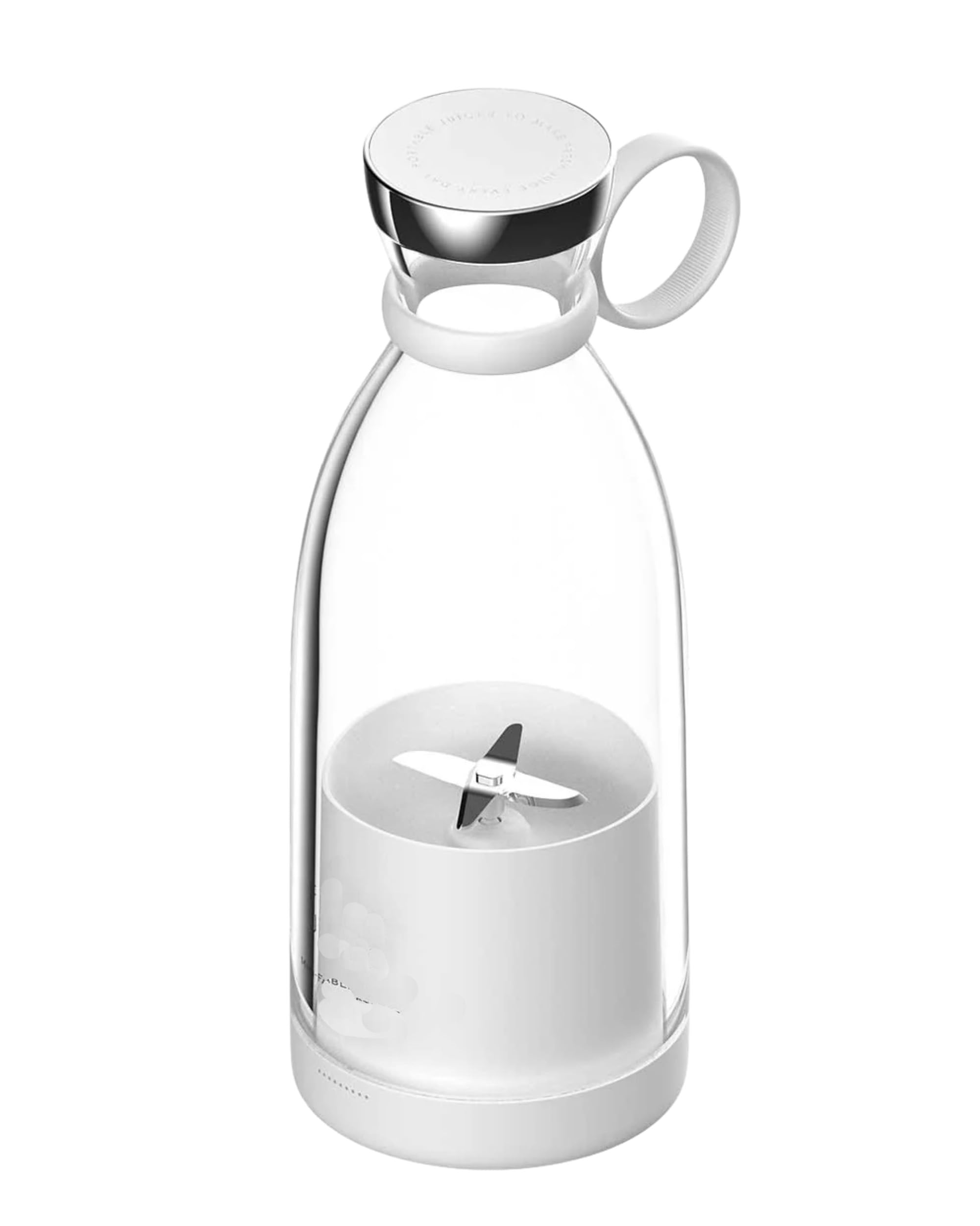 Mix & Go® Portable Juicer Blender with USB Cable – 420ml Mini Smoothie & Juice Maker for Fruits – Compact & Travel-Friendly