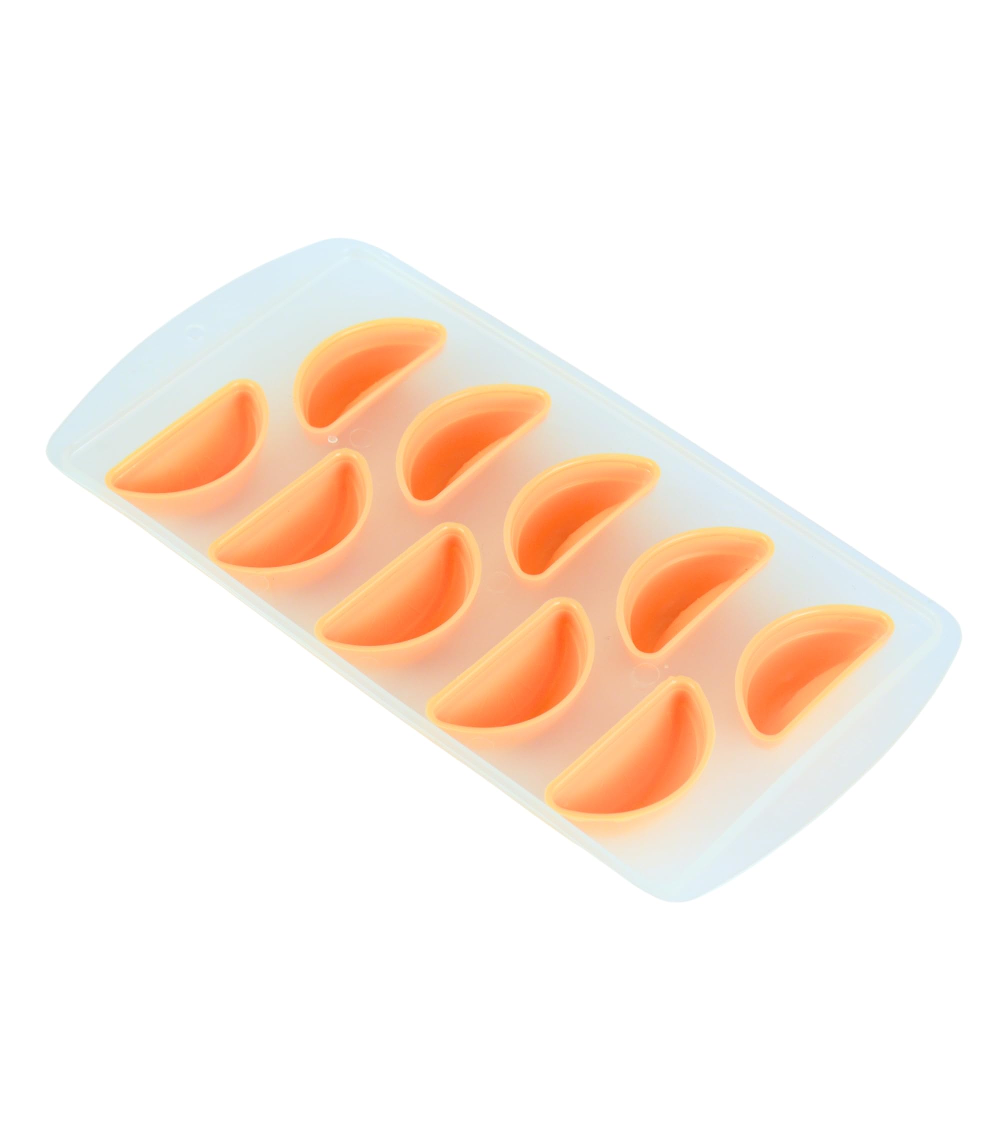 Premsons® Pop-Up Ice Cube Trays for Freezer – Easy Release Moulds with Flexible Silicone Bottom, Durable Plastic, Stackable Design, Ideal for Home, Bar & Party Use – 10-Cube Trays