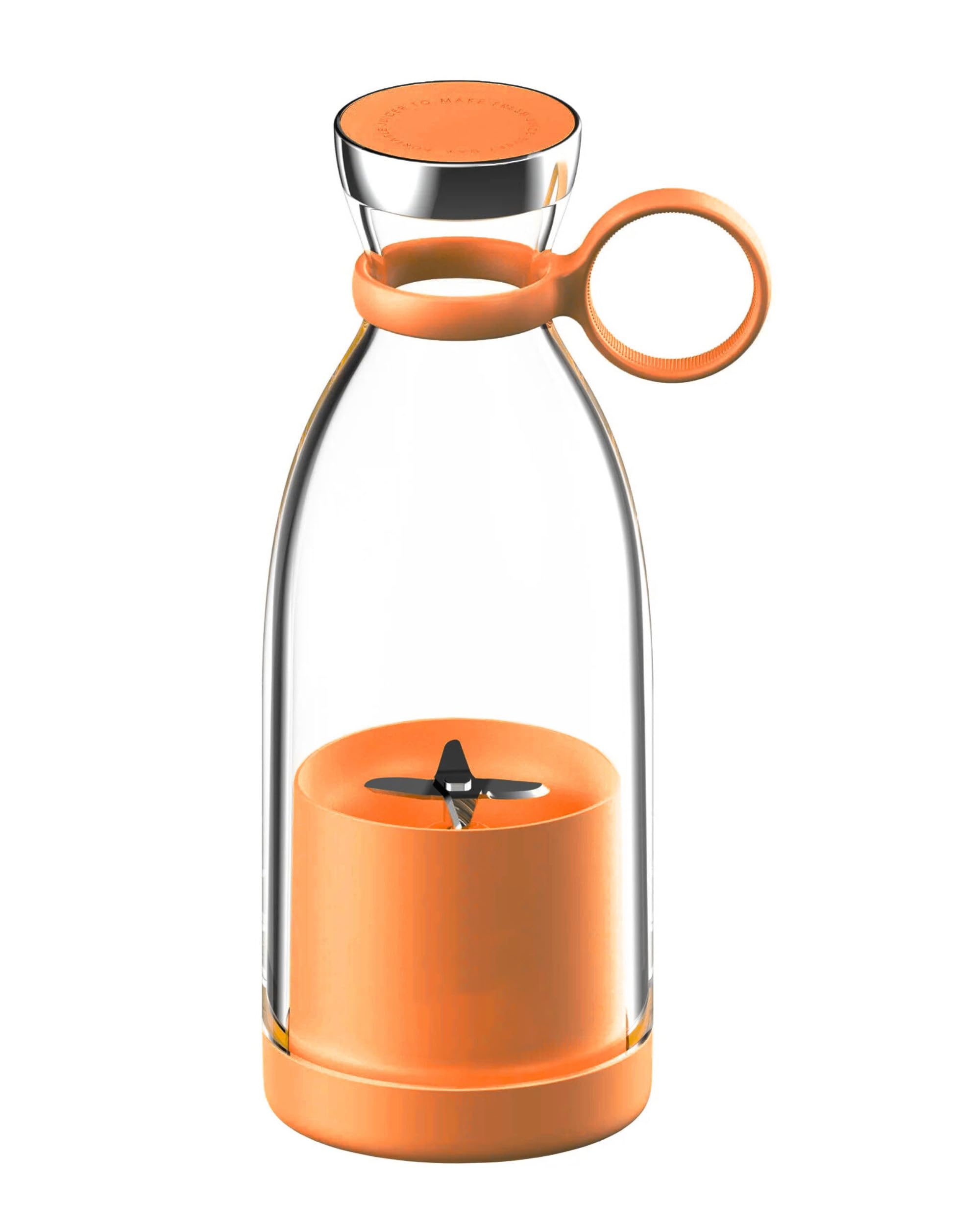 Mix & Go® Portable Juicer Blender with USB Cable – 420ml Mini Smoothie & Juice Maker for Fruits – Compact & Travel-Friendly