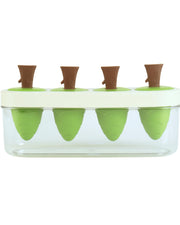 Premsons® Popsicle & Ice Cube Mould Set – Reusable Silicone Tray for Homemade Ice Cream, Ice Lollies & Frozen Treats – Easy Release, Fun for Kids & Adults