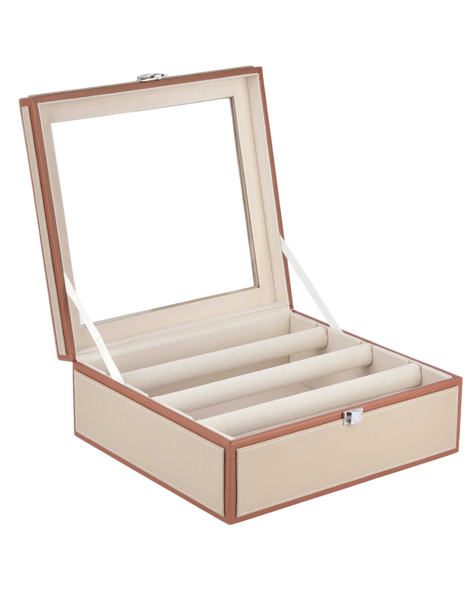 Premsons® Leatherette Bangles Box | Elegant & Durable Jewelry Organizer for Bangles, Bracelets & Accessories – Secure & Stylish Storage Case