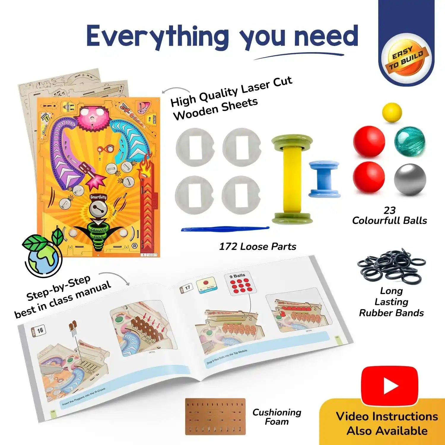 Smartivity Mega Crystal Earth Science Kit | Explore Earth, Crystal, and Fossilization Concepts | Birthday Gift for Boys & Girls I STEM Educational DIY Science Toys for Kids Ages 8-14