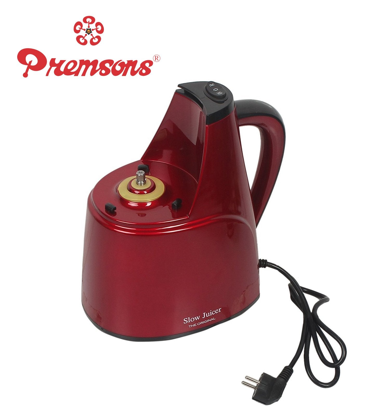 Premsons® The Original Slow Juicer – Red