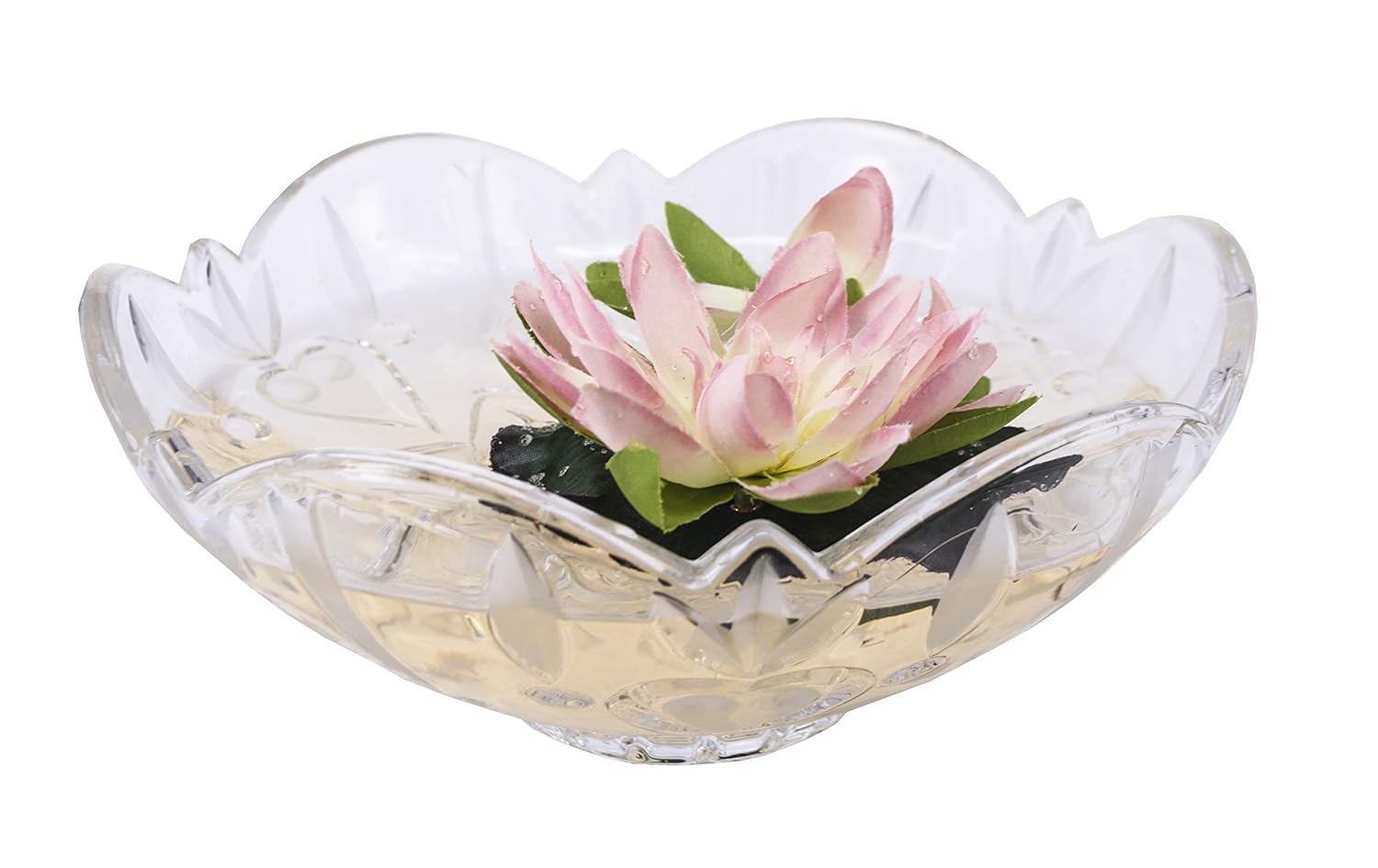 Premsons® Artificial Floating Water Lily Flower – Decorative Pond & Bowl Accent for Home, Garden, Pool & Party Décor – Realistic Design & Vibrant Color(Set of 4) ASIN B07ZJKRPH5