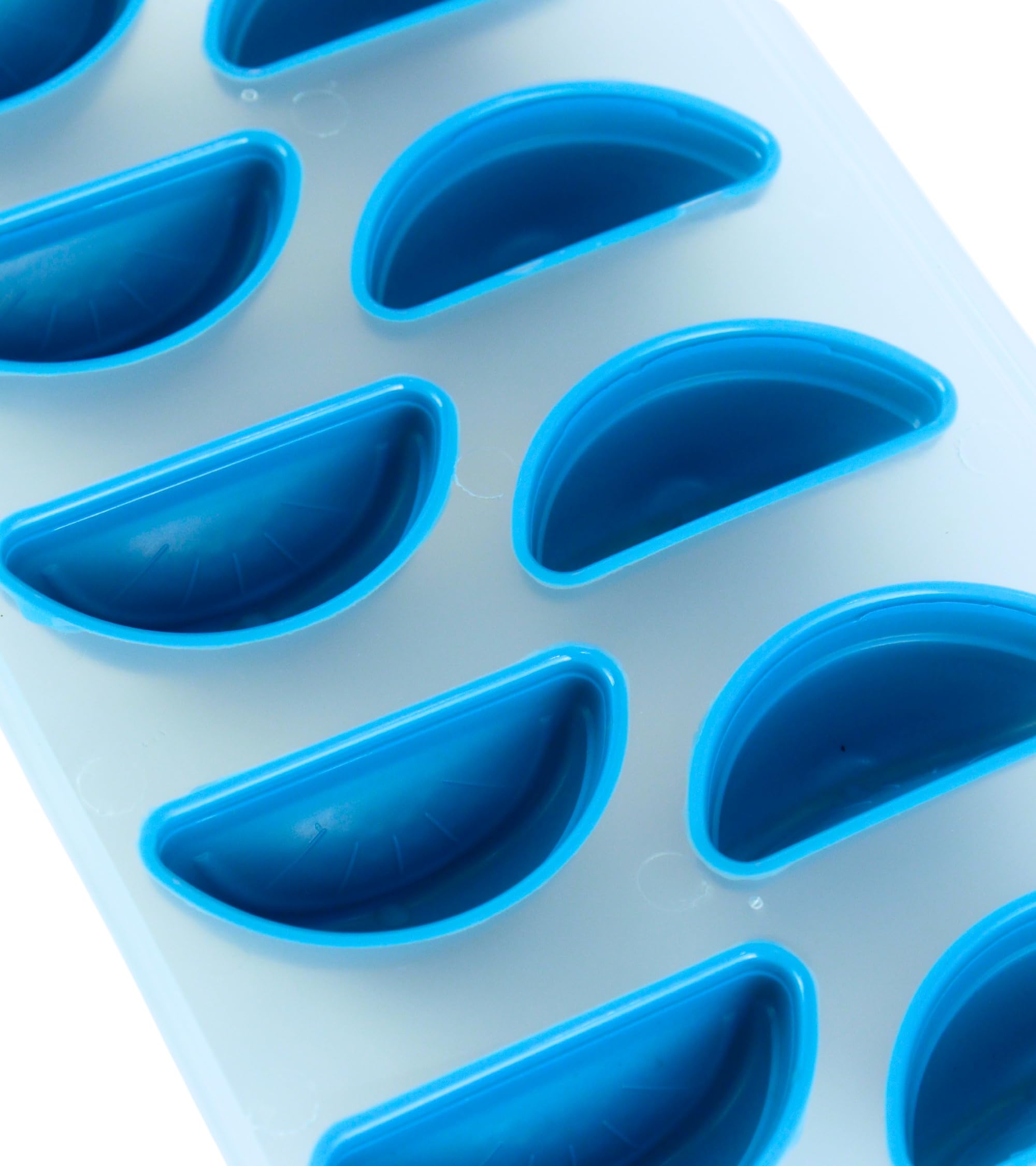 Premsons® Pop-Up Ice Cube Trays for Freezer – Easy Release Moulds with Flexible Silicone Bottom, Durable Plastic, Stackable Design, Ideal for Home, Bar & Party Use – 10-Cube Trays