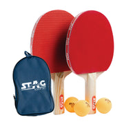 Stag 1 Star Table Tennis Play Set (2 Bats and 3 Balls) Height 25 Centimeters Beam Width 15cm