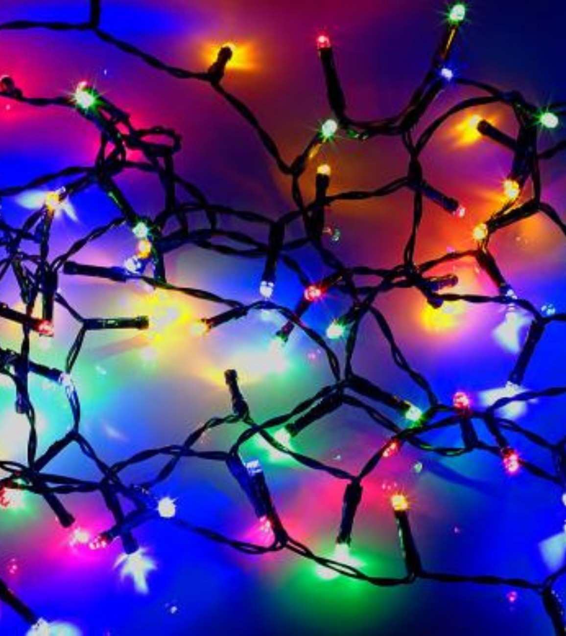 Premsons® LED Rainbow Fairy Lights – Multi-Colour Christmas Lighting, 8 Modes