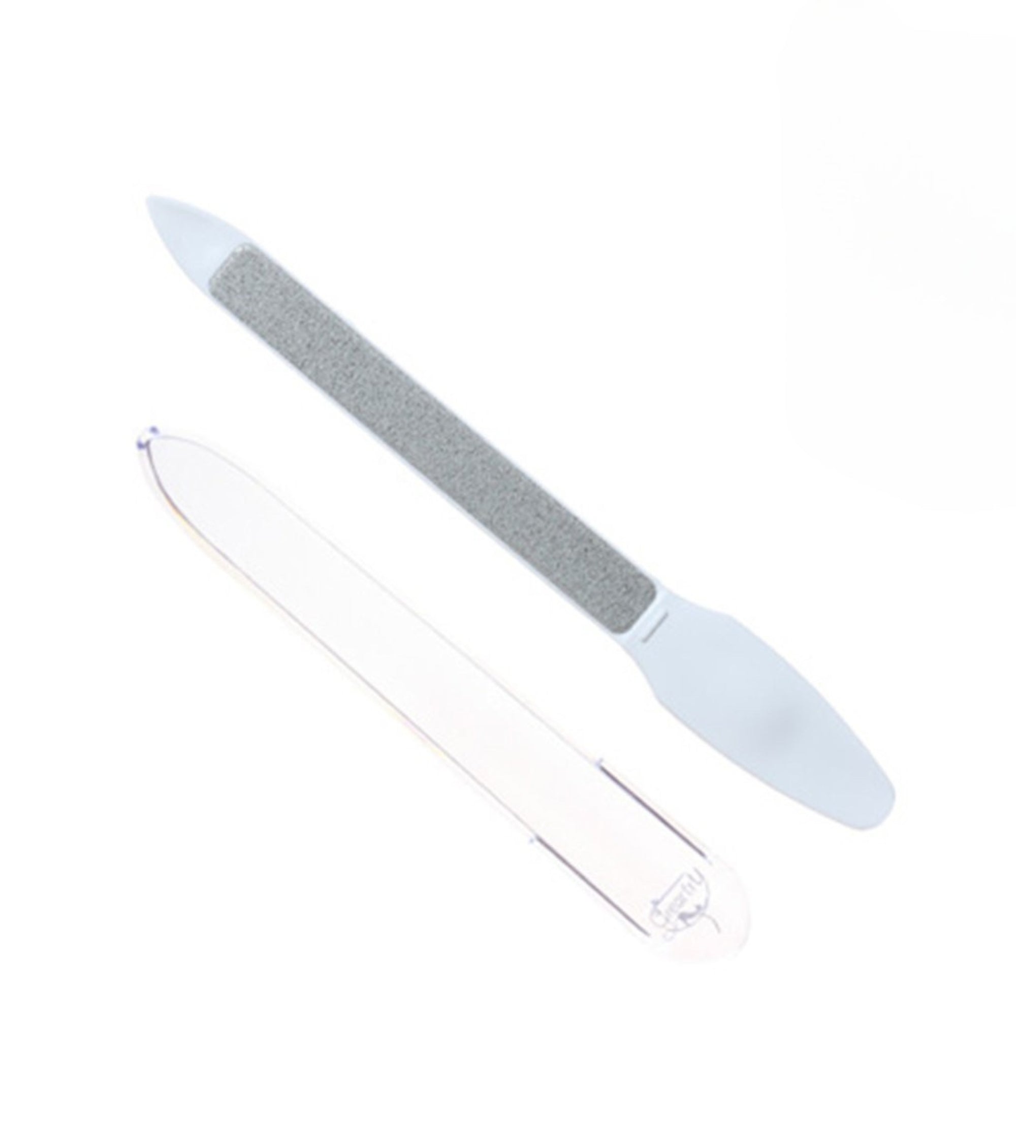 Premsons® Dual-Sided Nail File with Protective Cap | Gentle Nail Care Tool for Smoothing & Shaping | Travel-Friendly Manicure Accessory