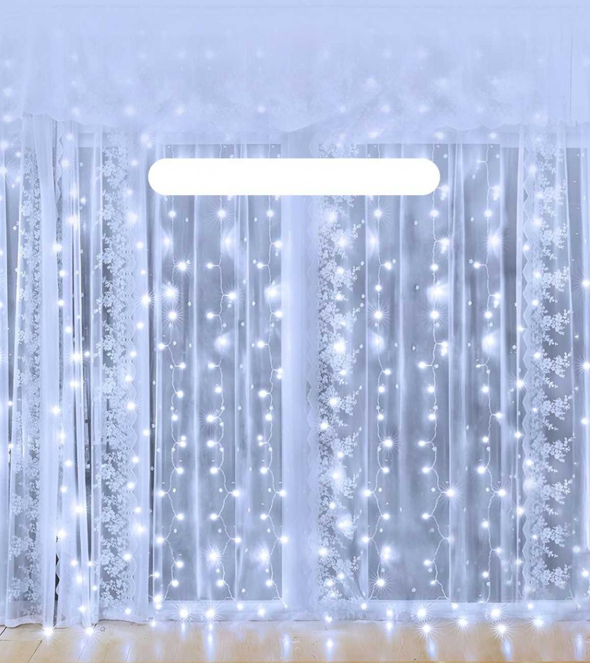 Premsons® LED Fairy Lights – Cool White Christmas String Lighting