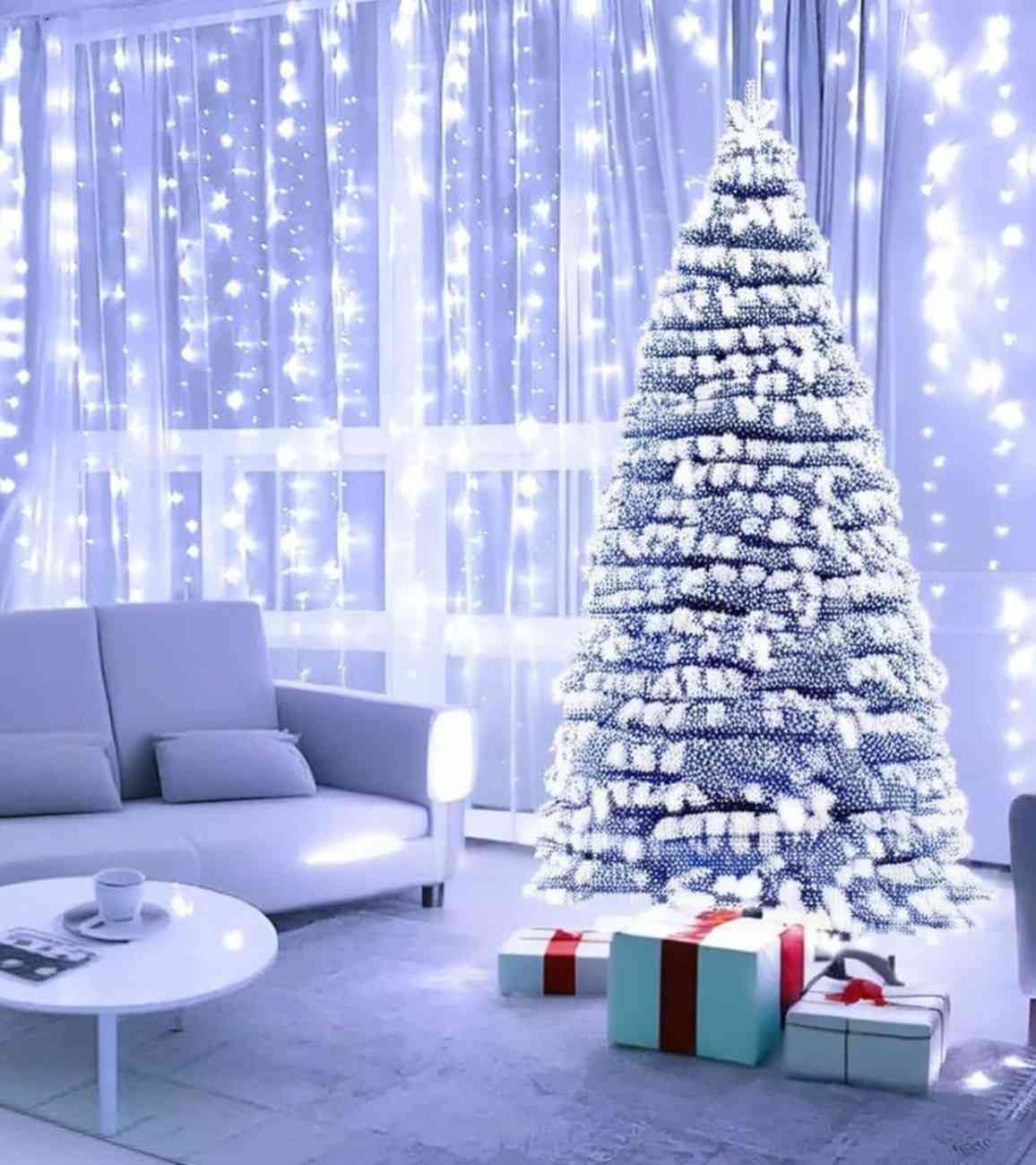 Premsons® LED Fairy Lights – Cool White Christmas String Lighting