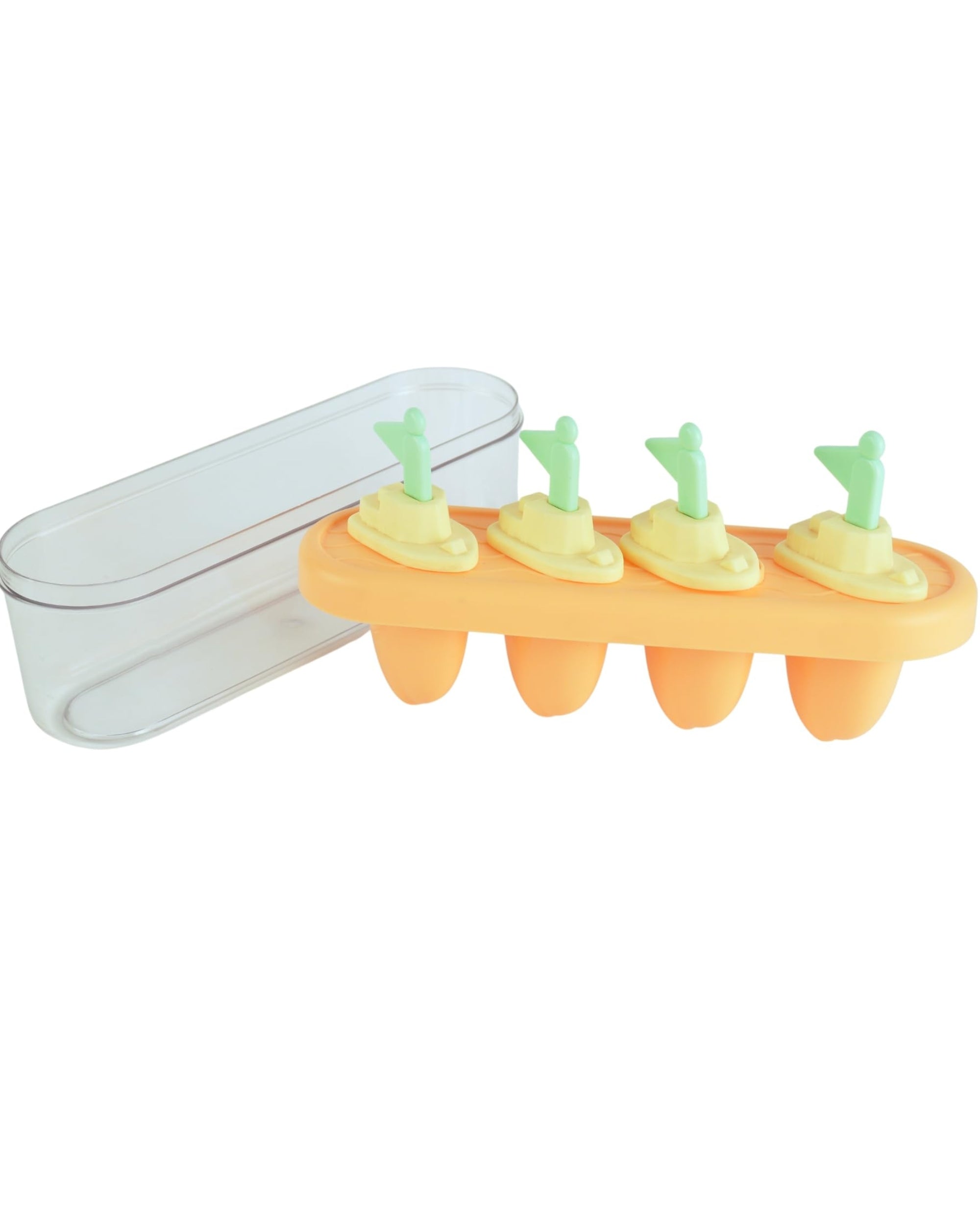 Premsons® Popsicle & Ice Cube Mould Set – Reusable Silicone Tray for Homemade Ice Cream, Ice Lollies & Frozen Treats – Easy Release, Fun for Kids & Adults