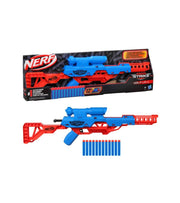 Nerf Alpha Strike Wolf LR-1 Blaster with Targeting Scope, 12 Nerf Darts, Toys for Kids Teens and Adults, Fun Gift Toy for Boys, Birthday Gift Toy for Kids Ages 8+