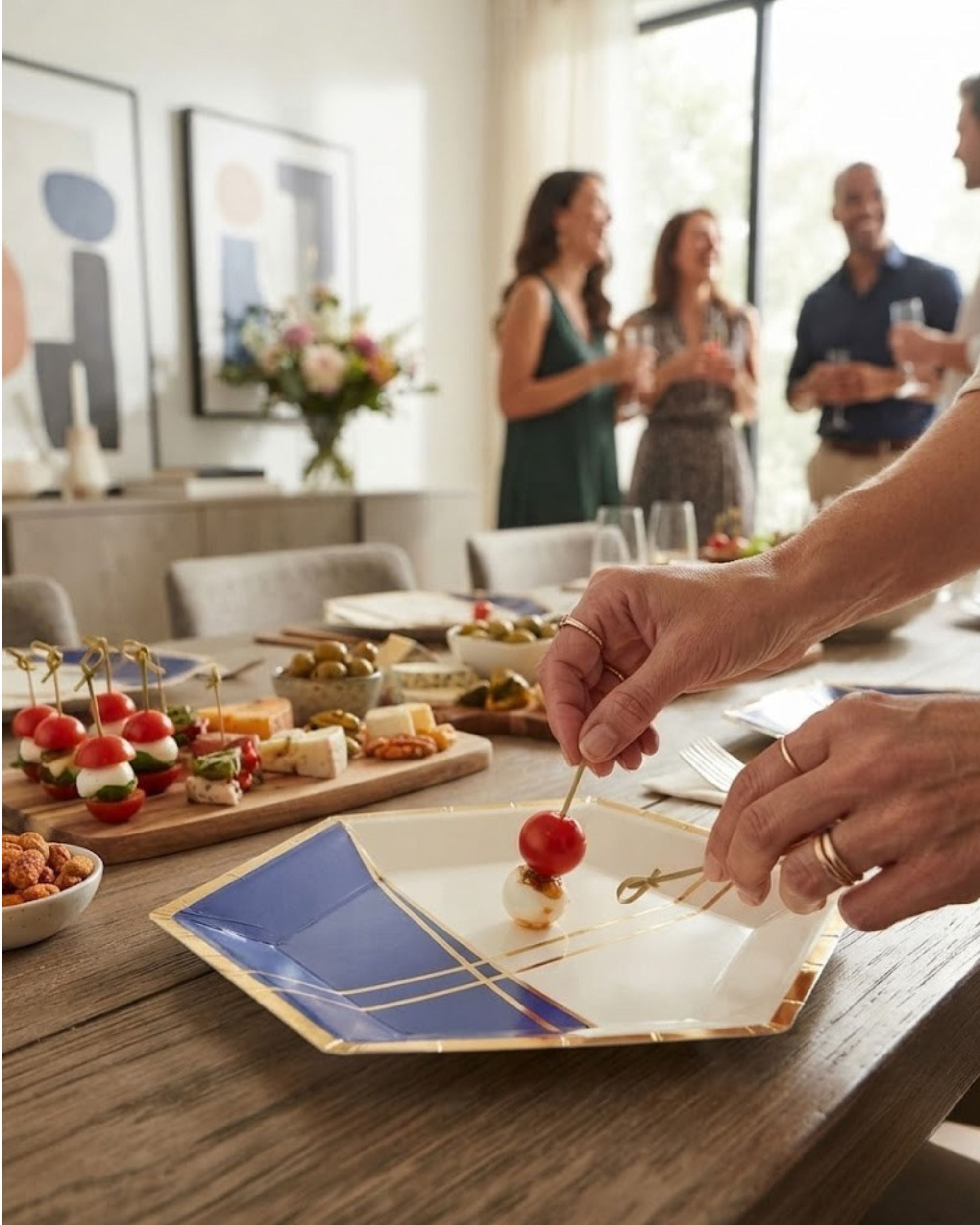 Premsons® Party Plates – Stylish Disposable Plates for Birthdays, Celebrations & Gatherings (set of 10 ) (Pack of 2)