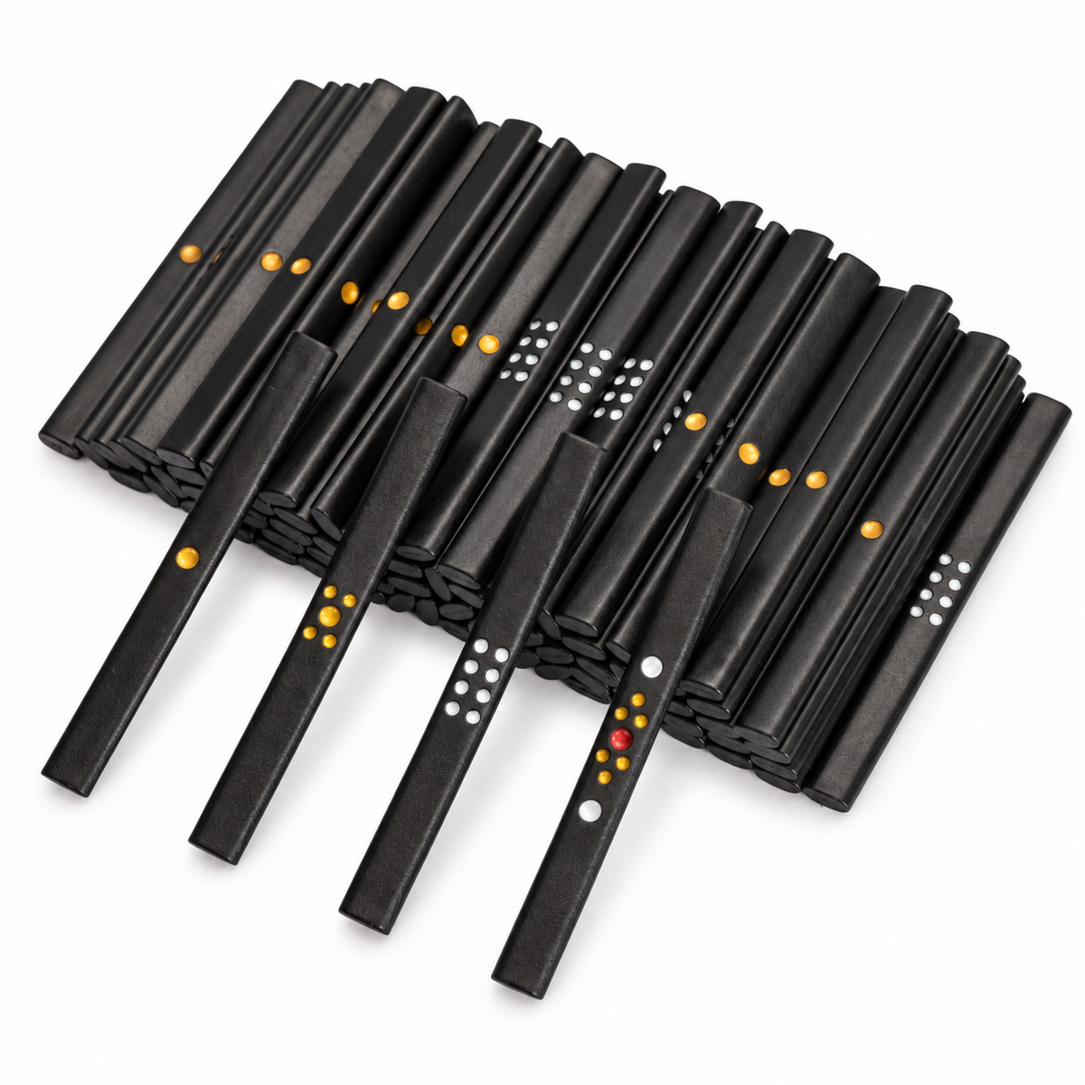 Premsons® Onyx Scoring Sticks – Set of 84 Mahjong Betting & Scoring Sticks / Tenbou