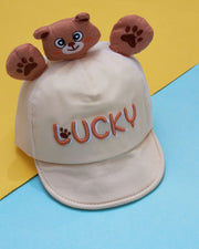Premsons® Lucky Bear Boys’ Casual Cap – Adjustable & Lightweight Caps for Kids’ Travel, Outdoor Adventures & Sports