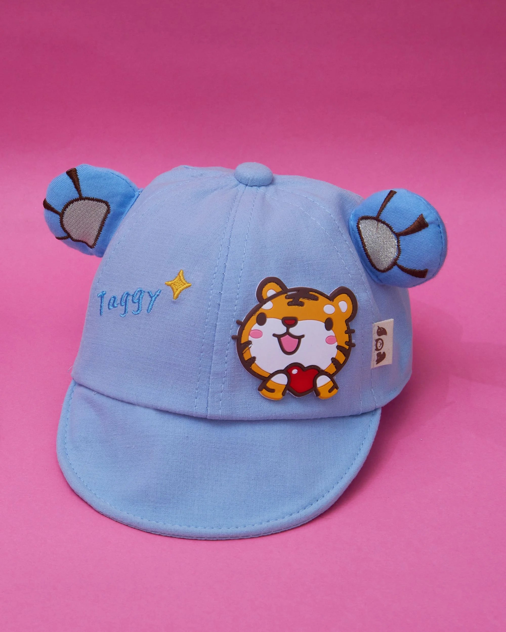 Premsons® Tiger Boys’ Casual Cap – Adjustable & Lightweight Caps for Kids’ Travel, Outdoor Adventures & Sports