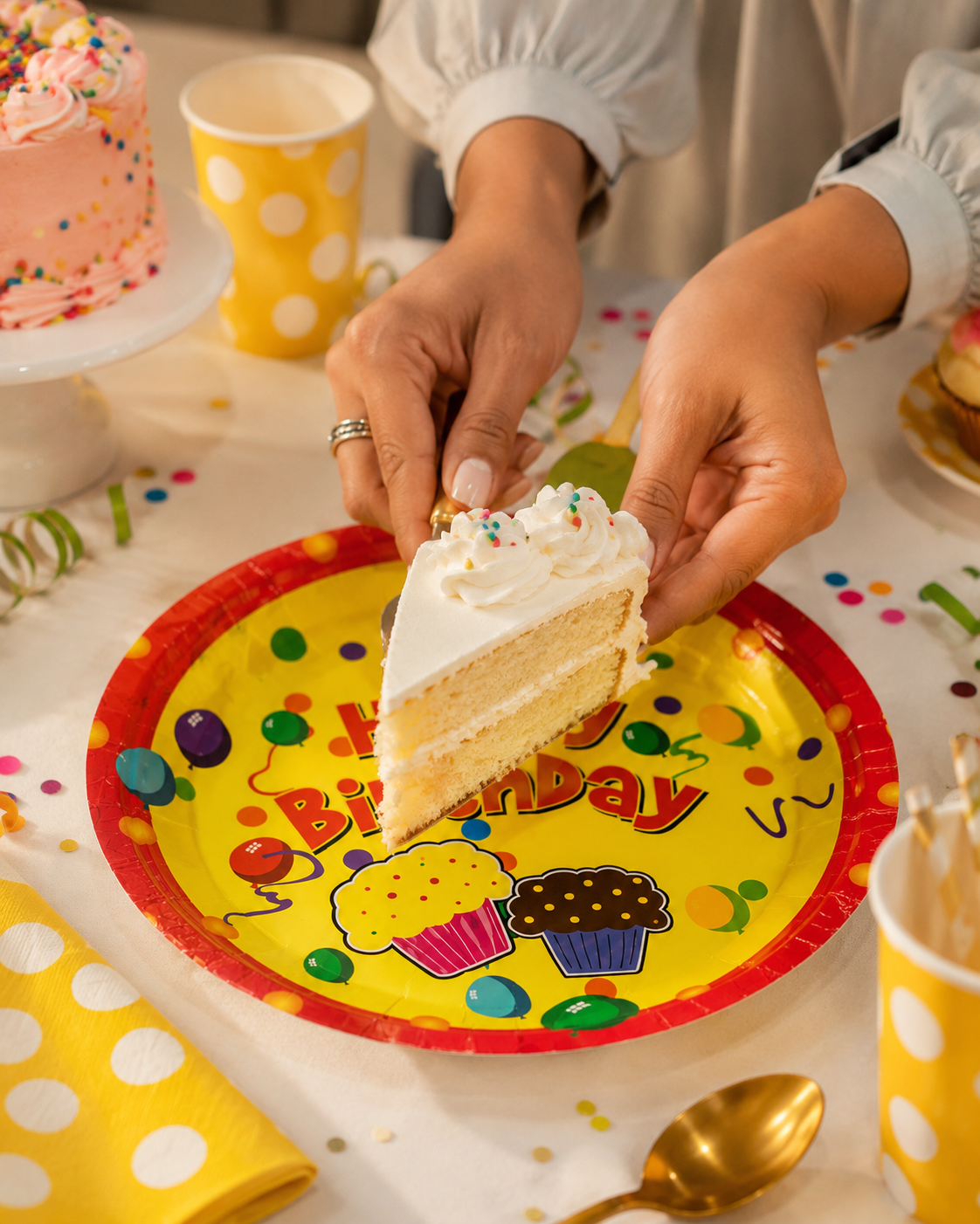 Premsons® Party Plates – Stylish Disposable Plates for Birthdays, Celebrations & Gatherings (set of 10 ) (Pack of 2)