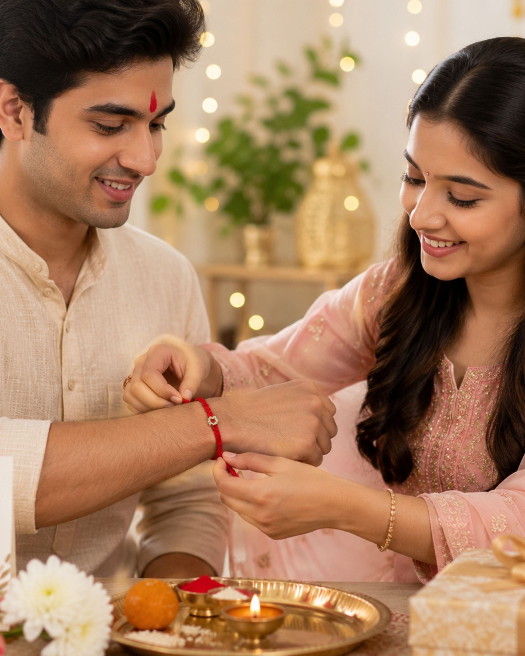 Premsons Alphabet Q Rakhi for Brother | Personalized Initial Letter Raksha Bandhan Rakhi
