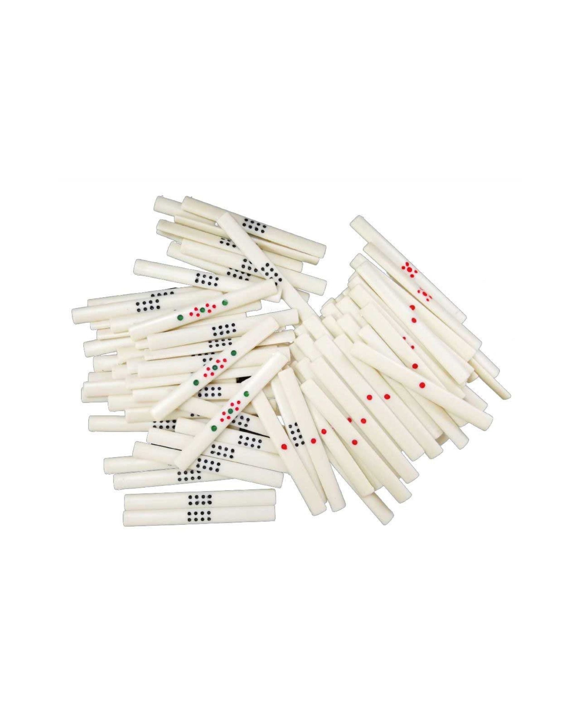 Premsons® Riichi Mahjong Scoring Sticks Set – Ivory White Betting Tiles – Set of 44 – Japanese Mahjong Accessories