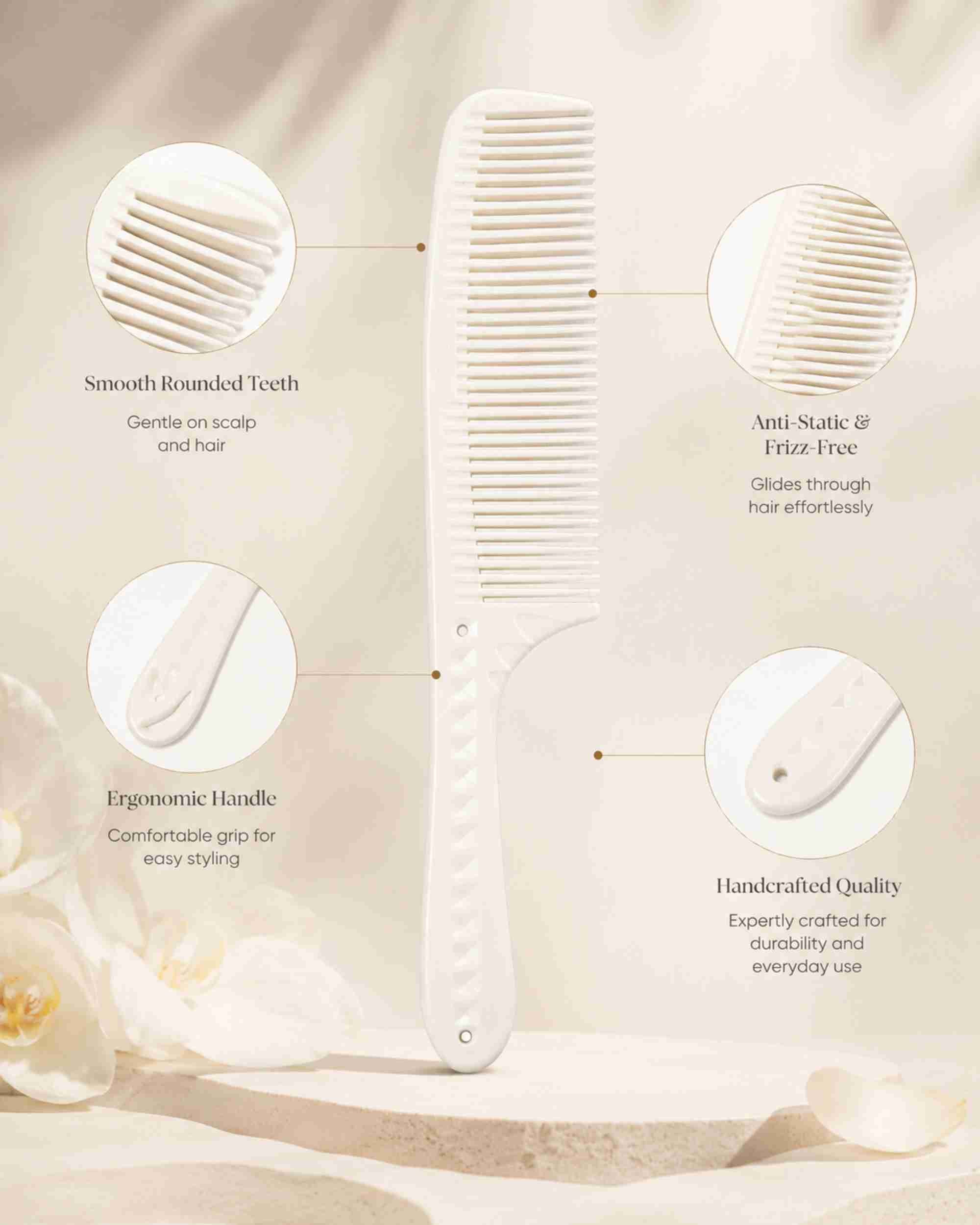 Premsons® Barbering Comb J201 – Clipper-Over-Comb Expert