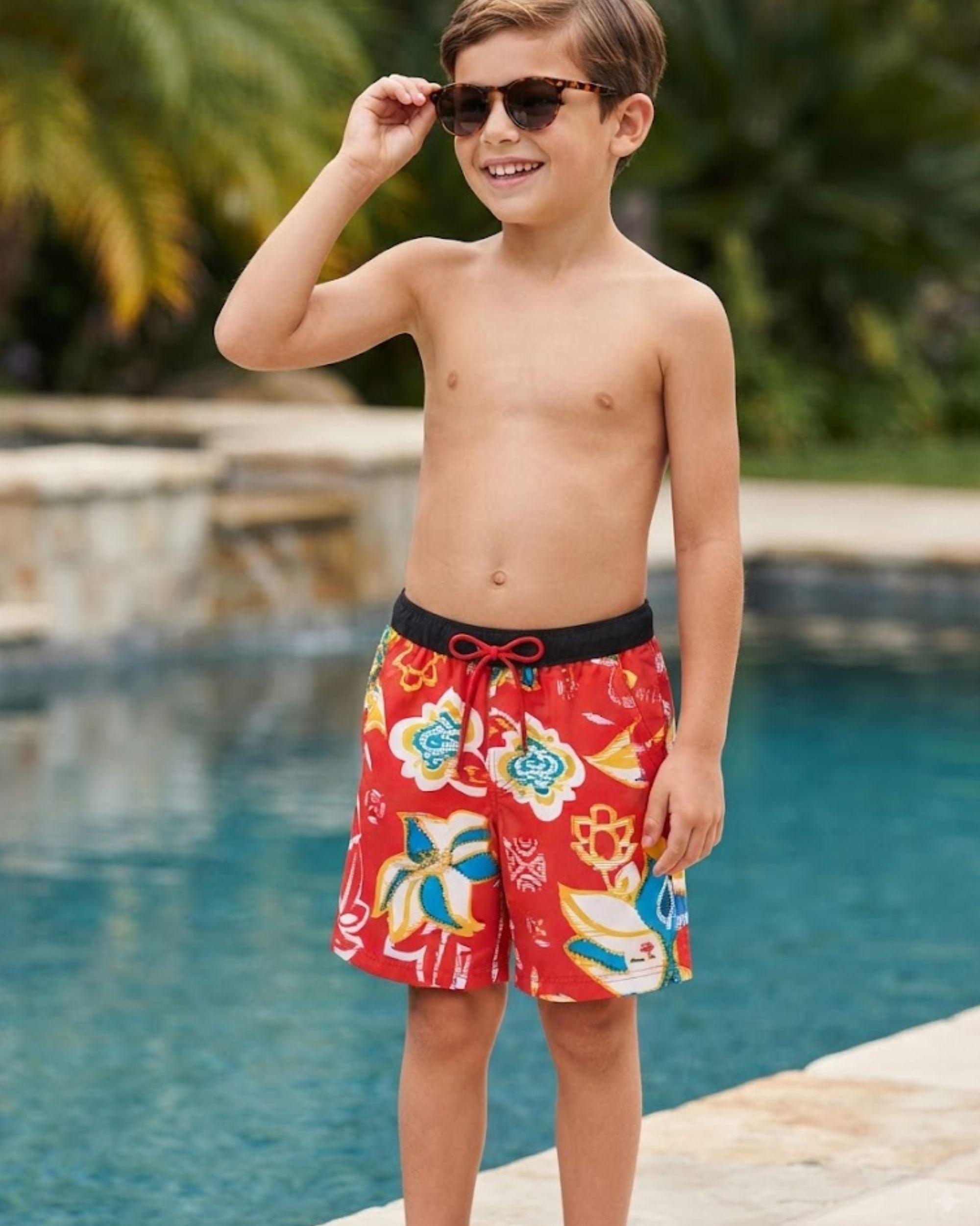 Premsons® Boys Swim Shorts | Quick-Dry Comfortable Beach & Pool Shorts