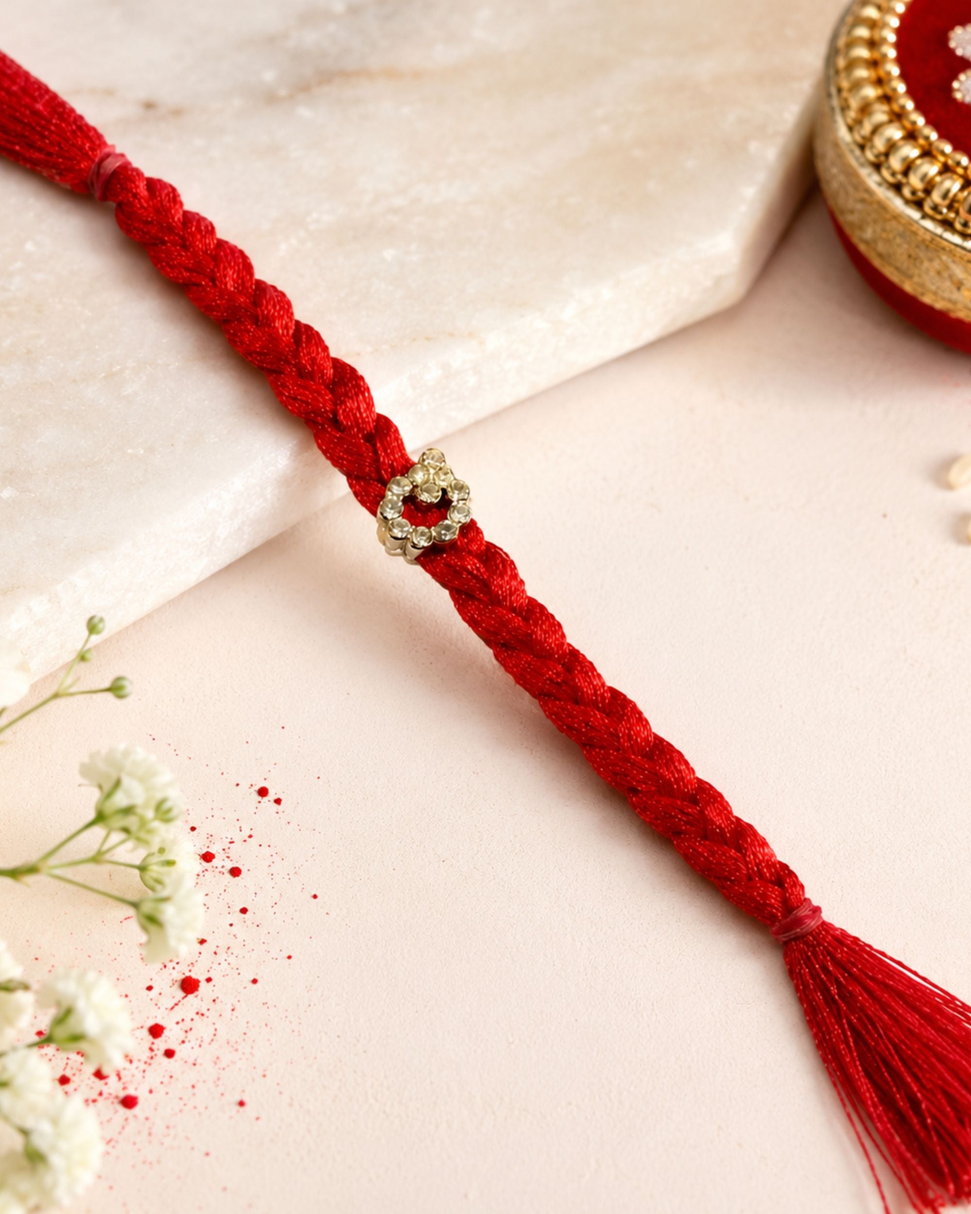 Premsons Alphabet Q Rakhi for Brother | Personalized Initial Letter Raksha Bandhan Rakhi
