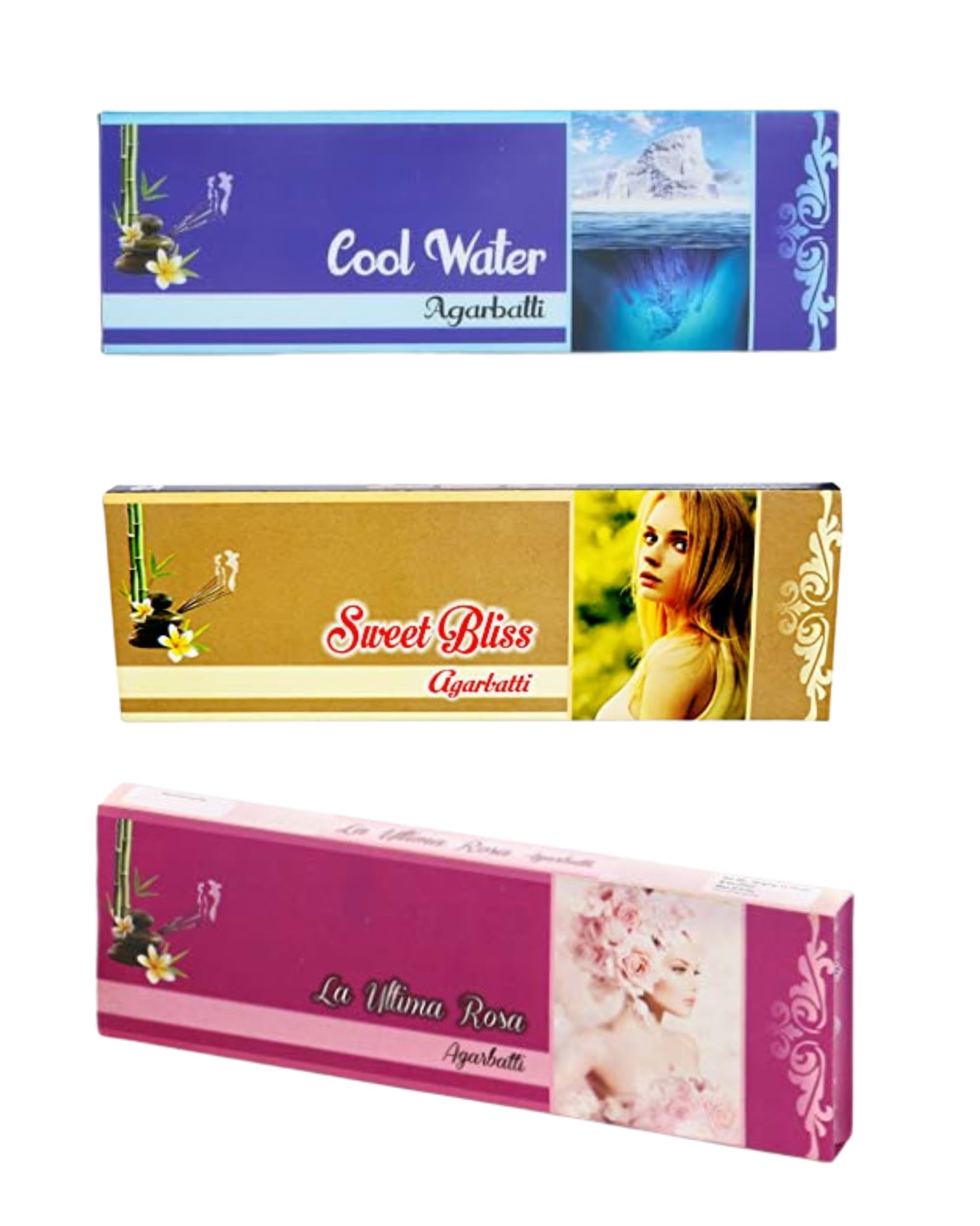 Eternia® Funky Fresh Luxury Burning Incense Sticks Set | Long-Lasting Aromatic Agarbatti for Soothing & Invigorating Fragrances | for Men & Women | Pack of 3