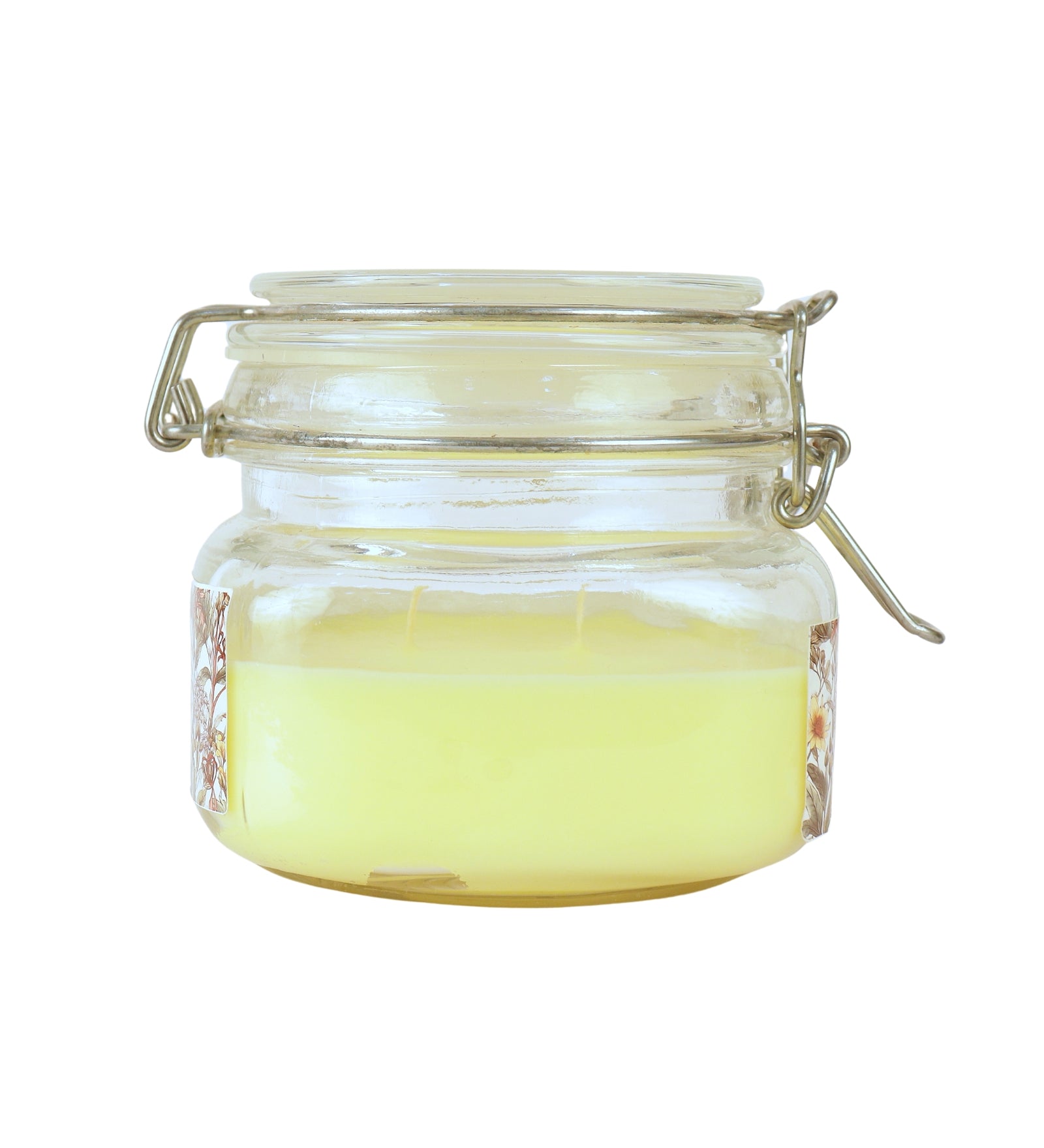 Eternia® Honeysuckle Scented Double Wick Jar Candle – Soft Floral Aroma for a Light, Uplifting Vibe – Ideal for Home, Office or Gifting – 28 Hours Burn Time