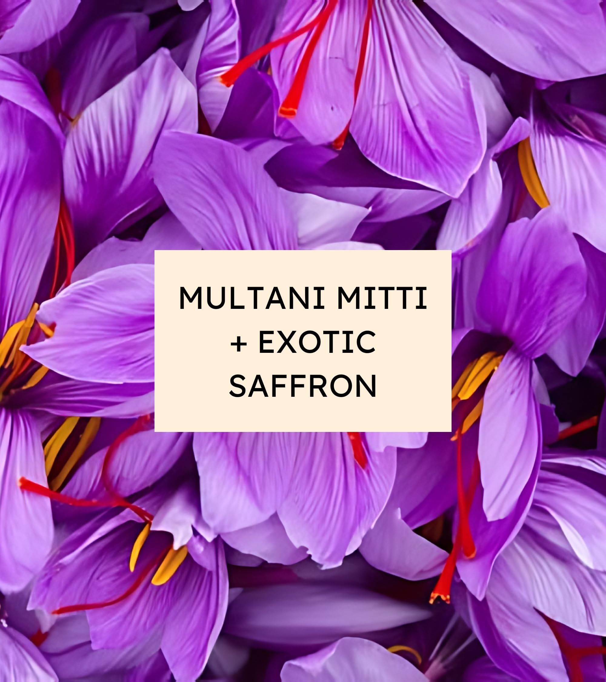 Eternia® Multani Mitti Saffron Luxury Soap Bar – Gentle, Hydrating & Refreshing Daily Face & Body Care