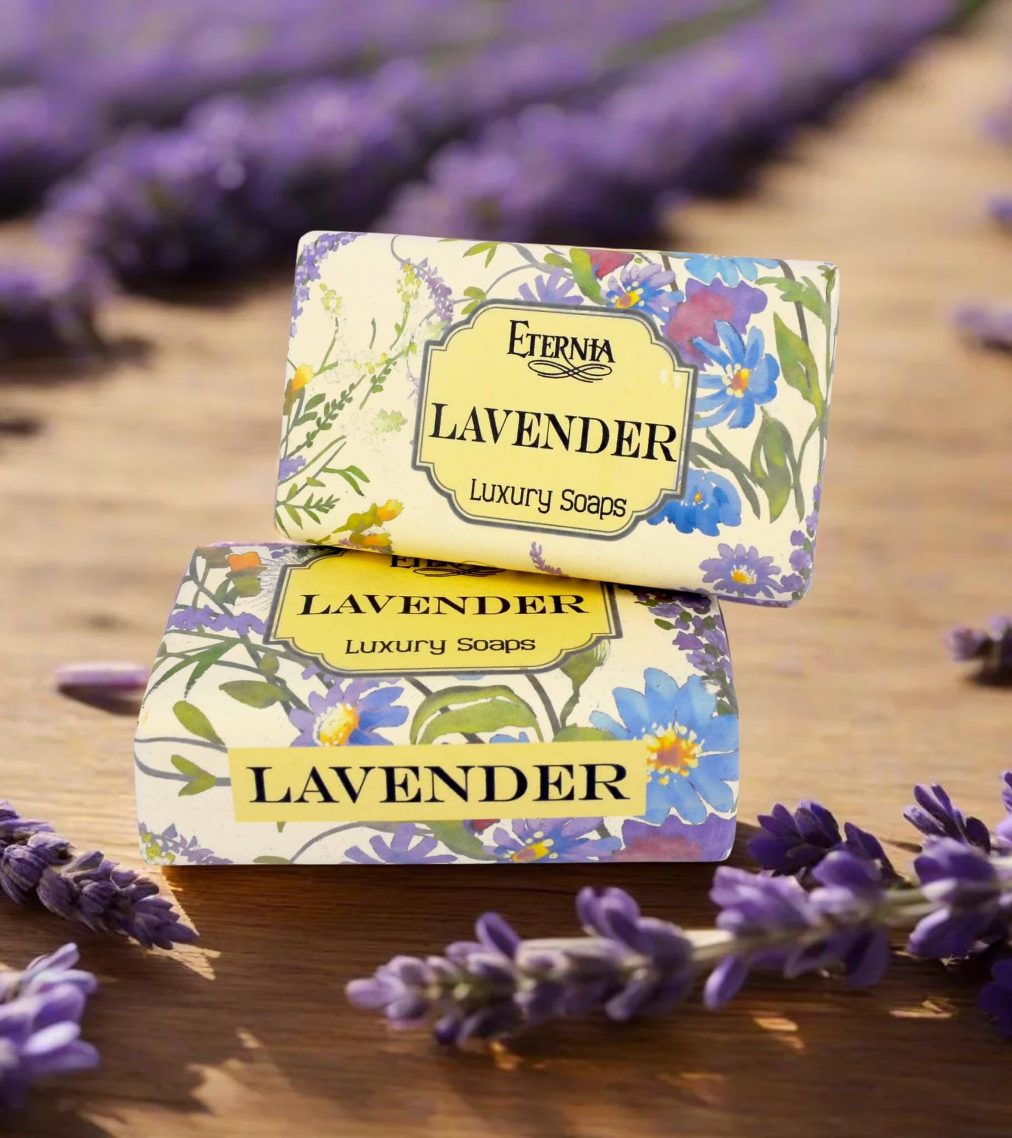 Eternia® Lavender Luxury Soap Bar – Gentle, Hydrating & Refreshing Daily Face & Body Care