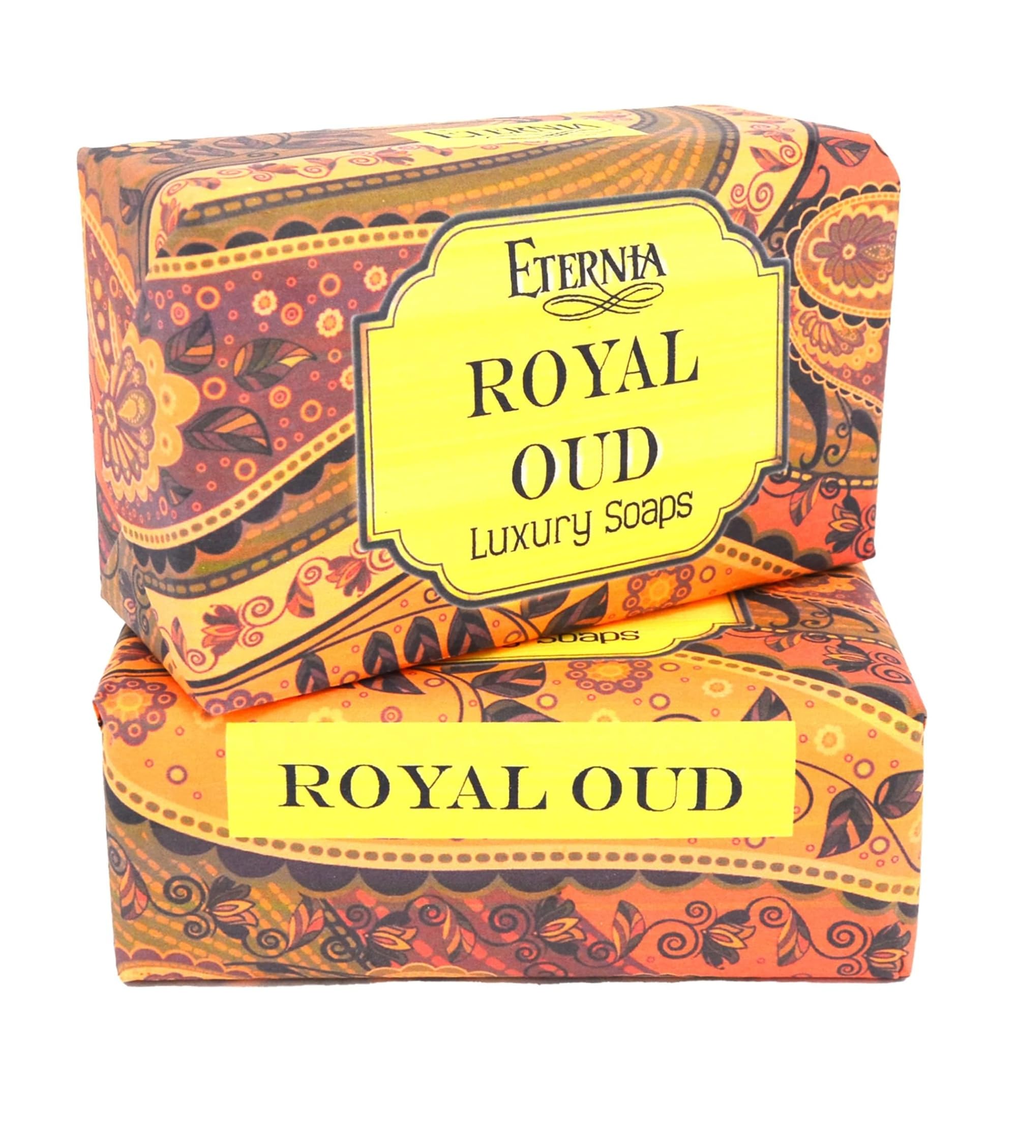 Eternia® Royal Oud Luxury Soap Bar – Gentle, Hydrating & Refreshing Daily Face & Body Care