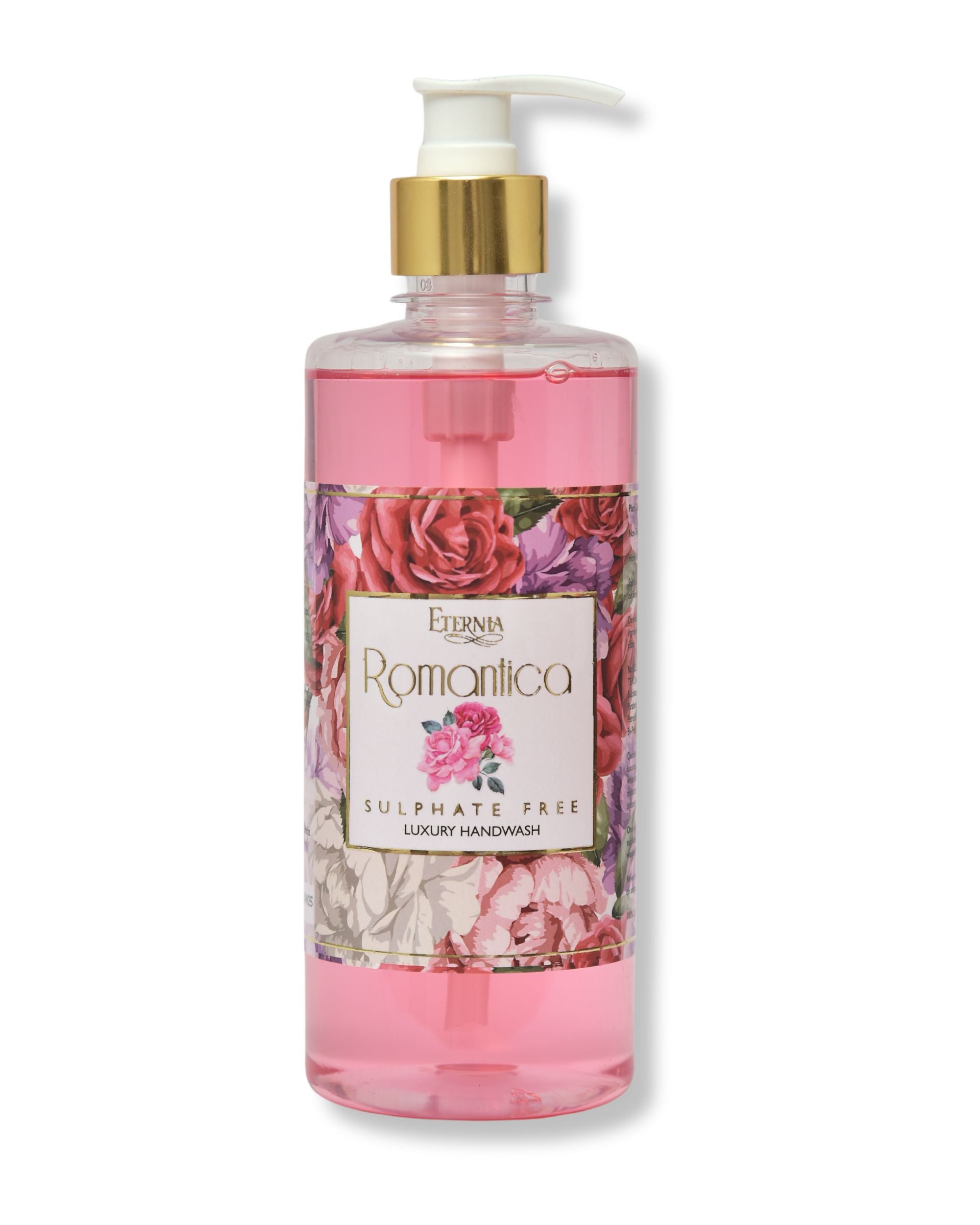 Eternia® Romantica Sulphate-Free Handwash - Premium Cruelty-Free Liquid Soap - Luxurious Foam & Thick Honey-Like Consistency - 500ml