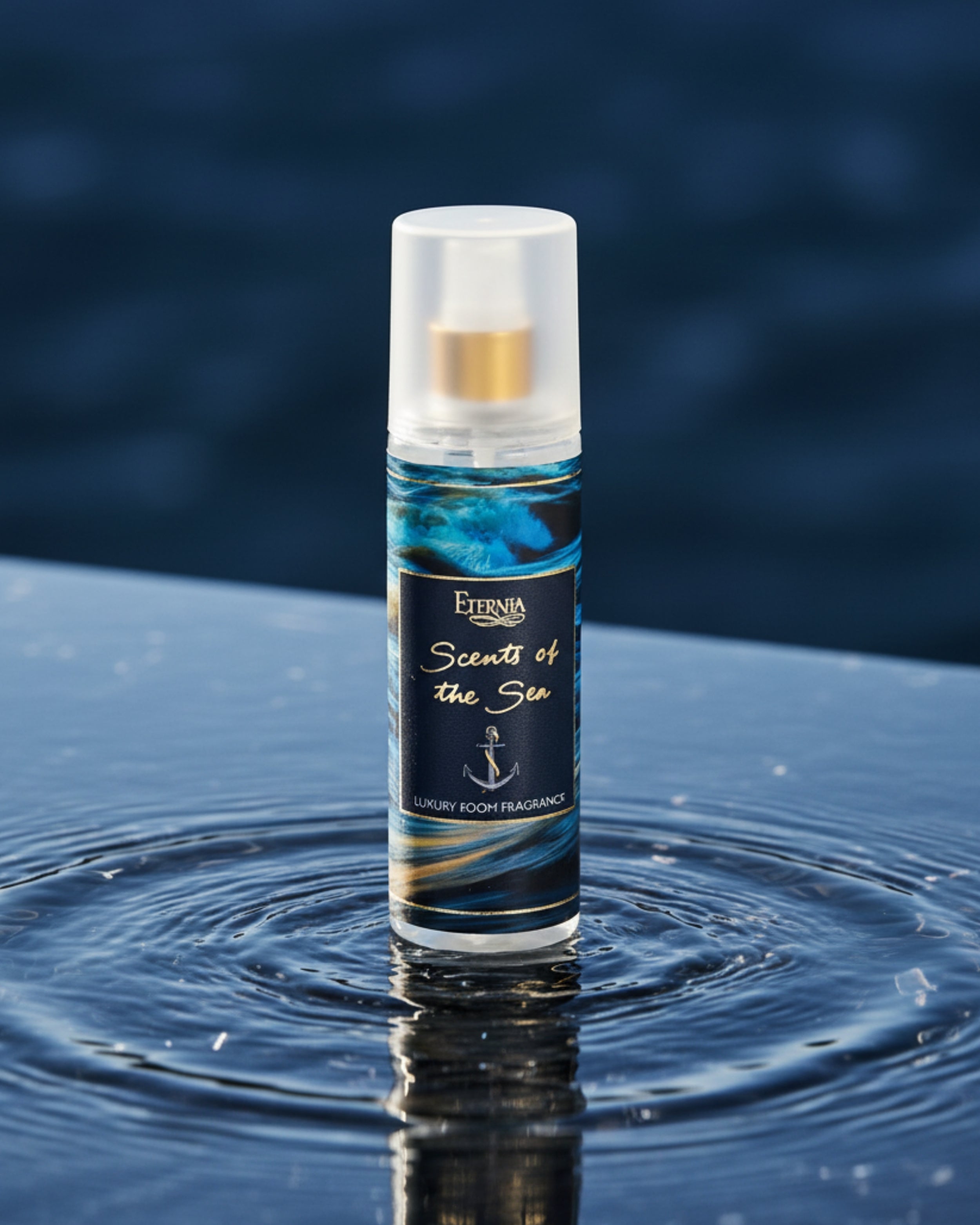 Eternia® Scents of the Sea Luxury Room Spray – Refreshing Marine & Aqua Fragrance Mist | Coastal-Inspired Long-Lasting Freshness – 200ml