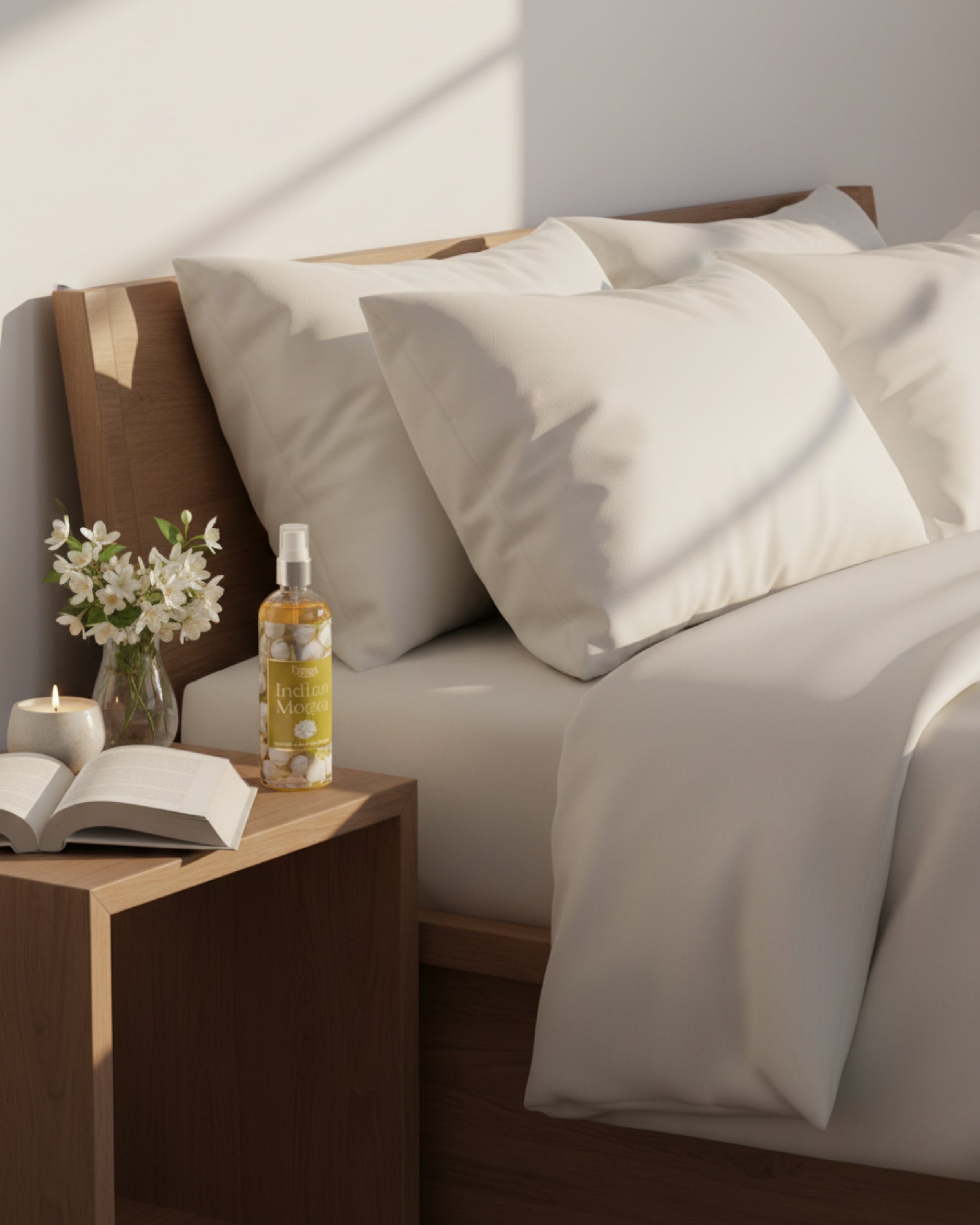 Eternia® Indian Mogra Room Spray – Fresh, Soothing Floral Aroma | Long-Lasting Air Freshener for Home, Bedroom & Office – 200ml