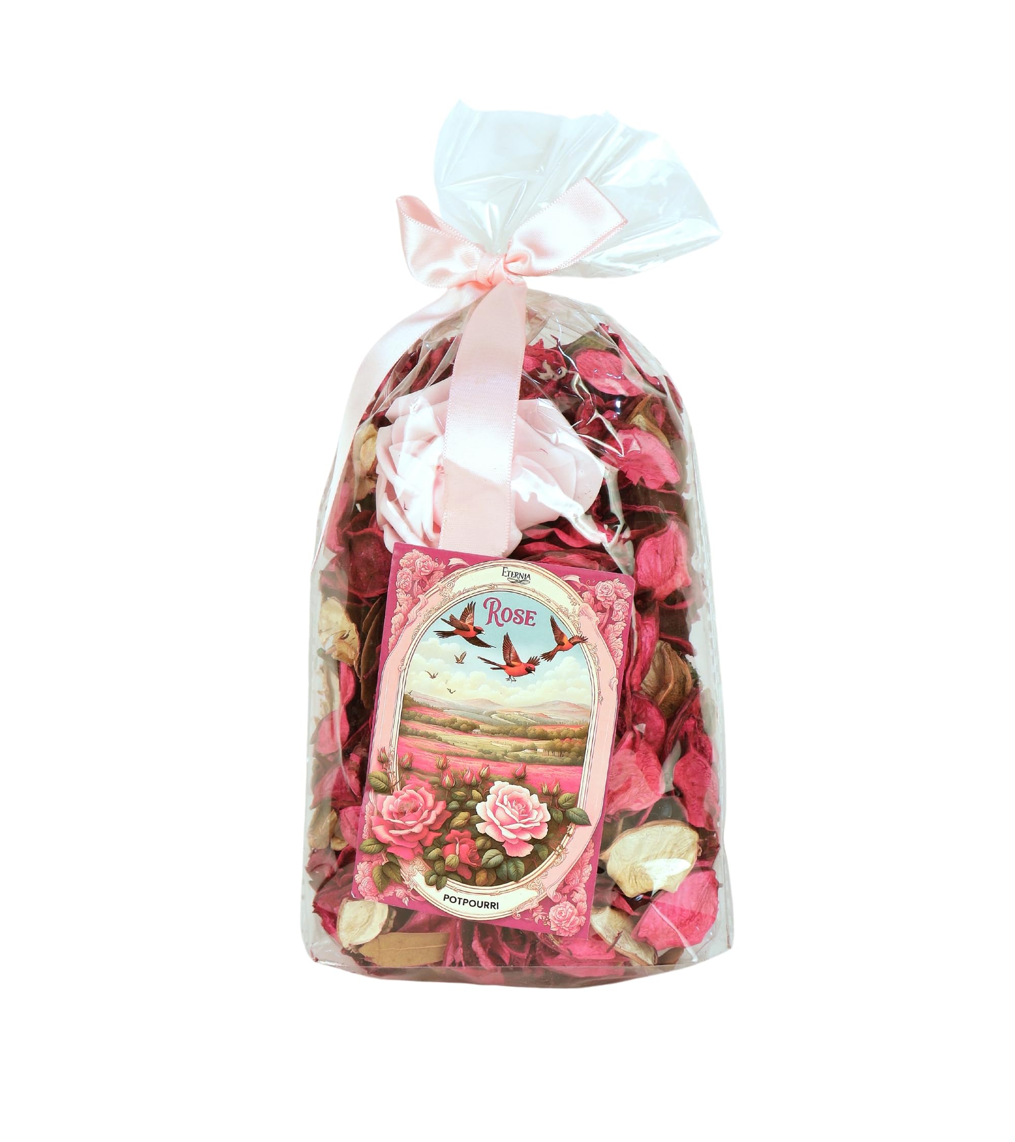 Eternia® Potpourri with Petals for Home Fragrance – Dried Flowers for Office, Bathroom & Spa Décor – Long-Lasting Room Air Freshener & Vase Filler - 50 gm