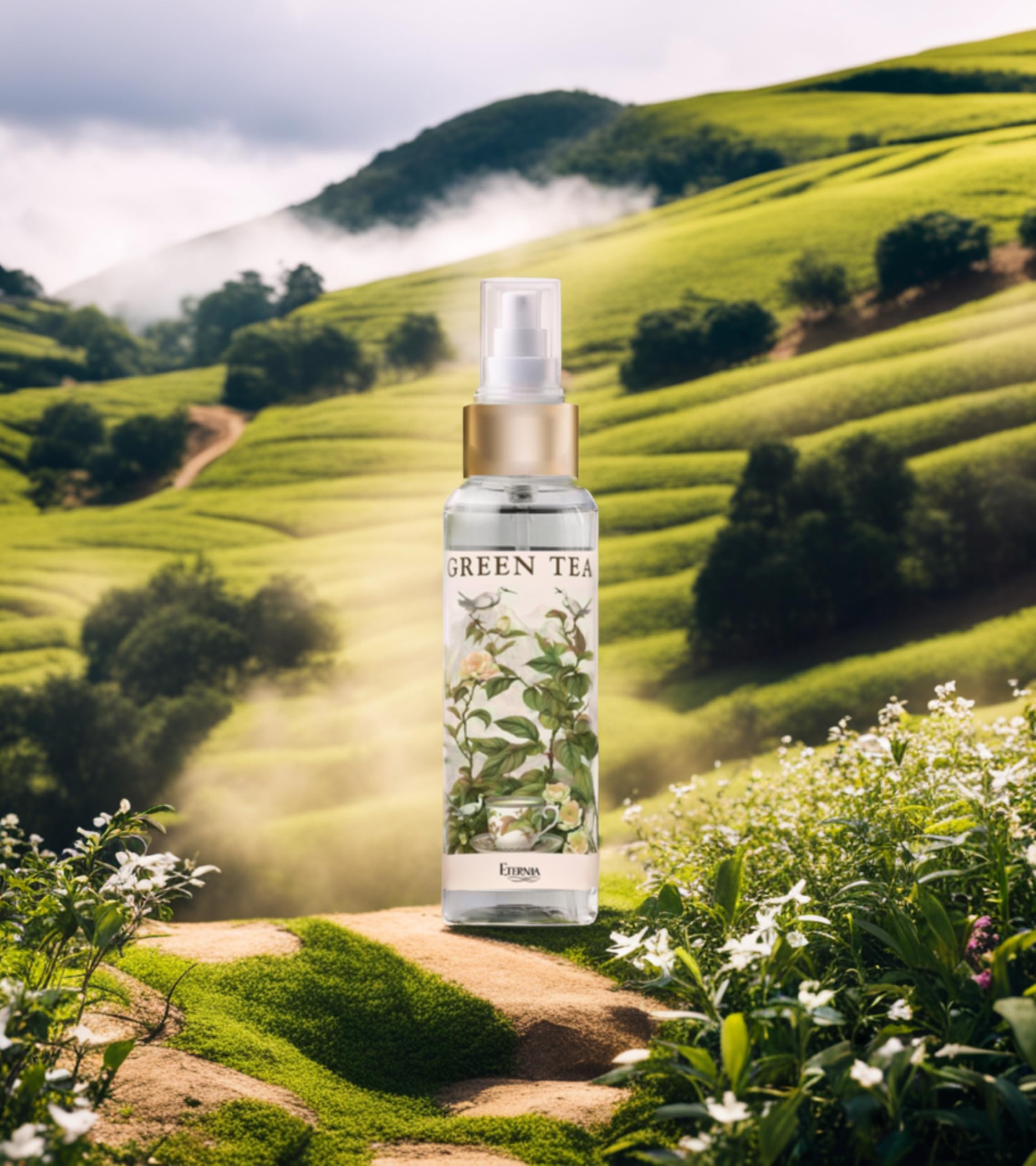 Eternia® Green Tea – Original Fragrance Spray | Fresh, Uplifting & Herbal