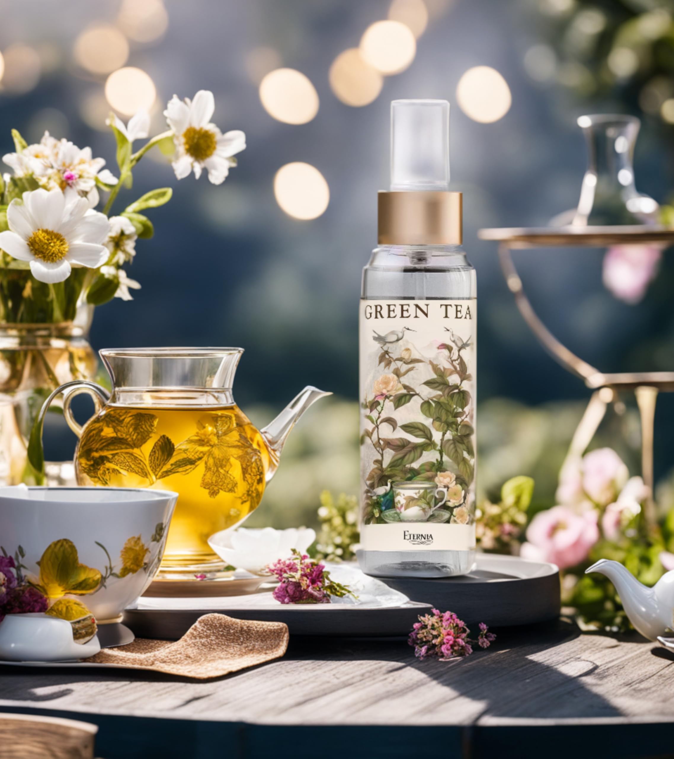 Eternia® Green Tea – Original Fragrance Spray | Fresh, Uplifting & Herbal