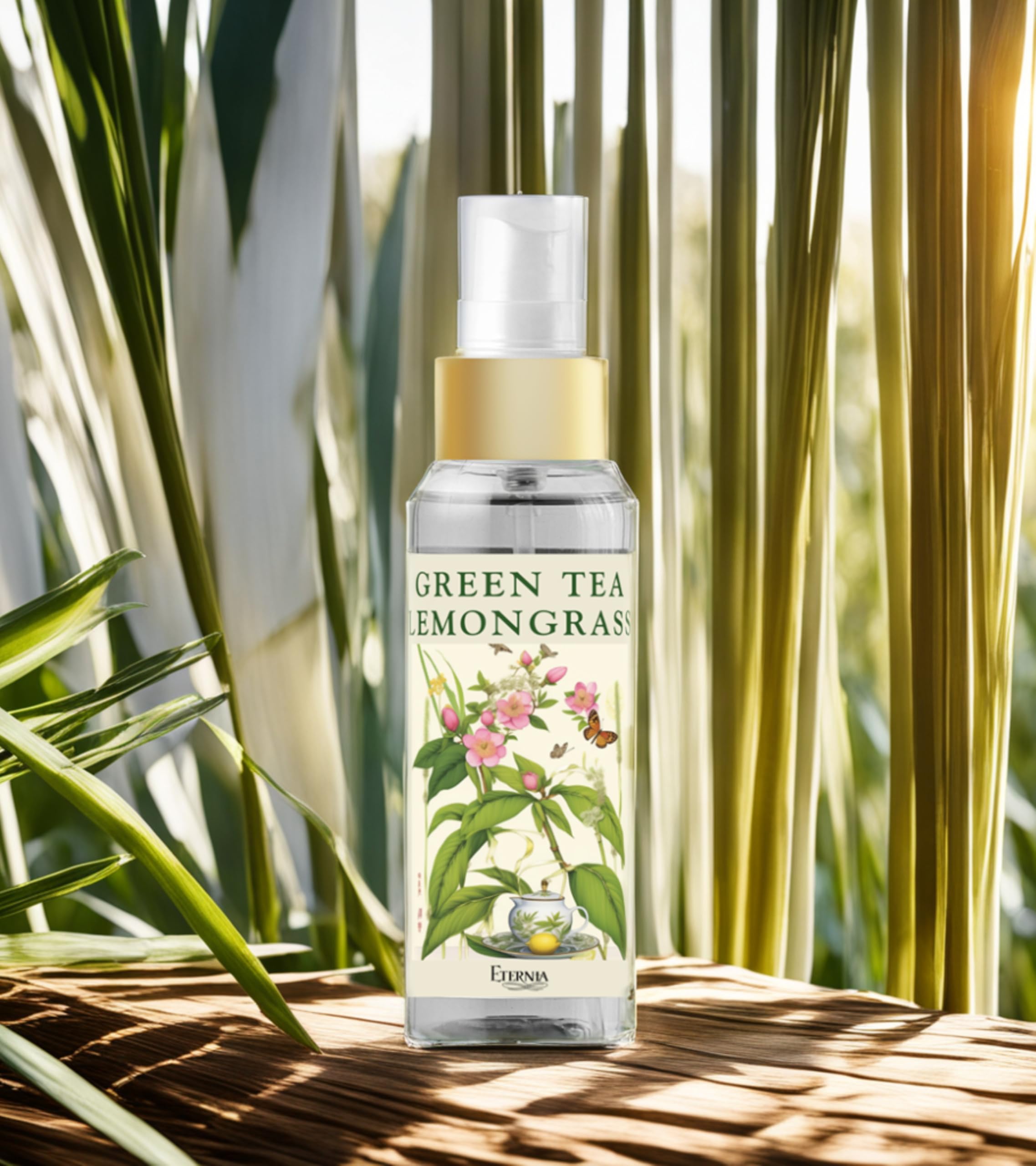 Eternia® Green Tea White Jasmine – Soft Floral Tea Perfume | Elegant, Delicate & Soothing