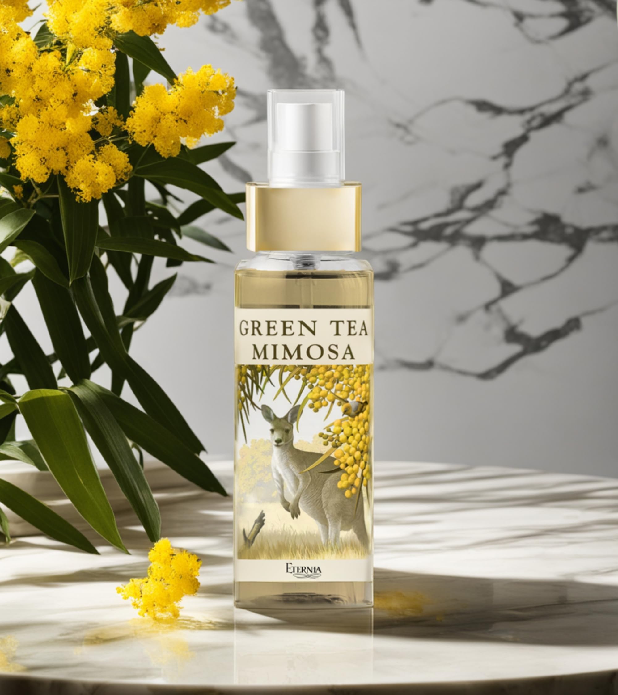 Eternia® Green Tea Mimosa – Sunny Floral-Tea Scent | Playful, Soft & Joyful